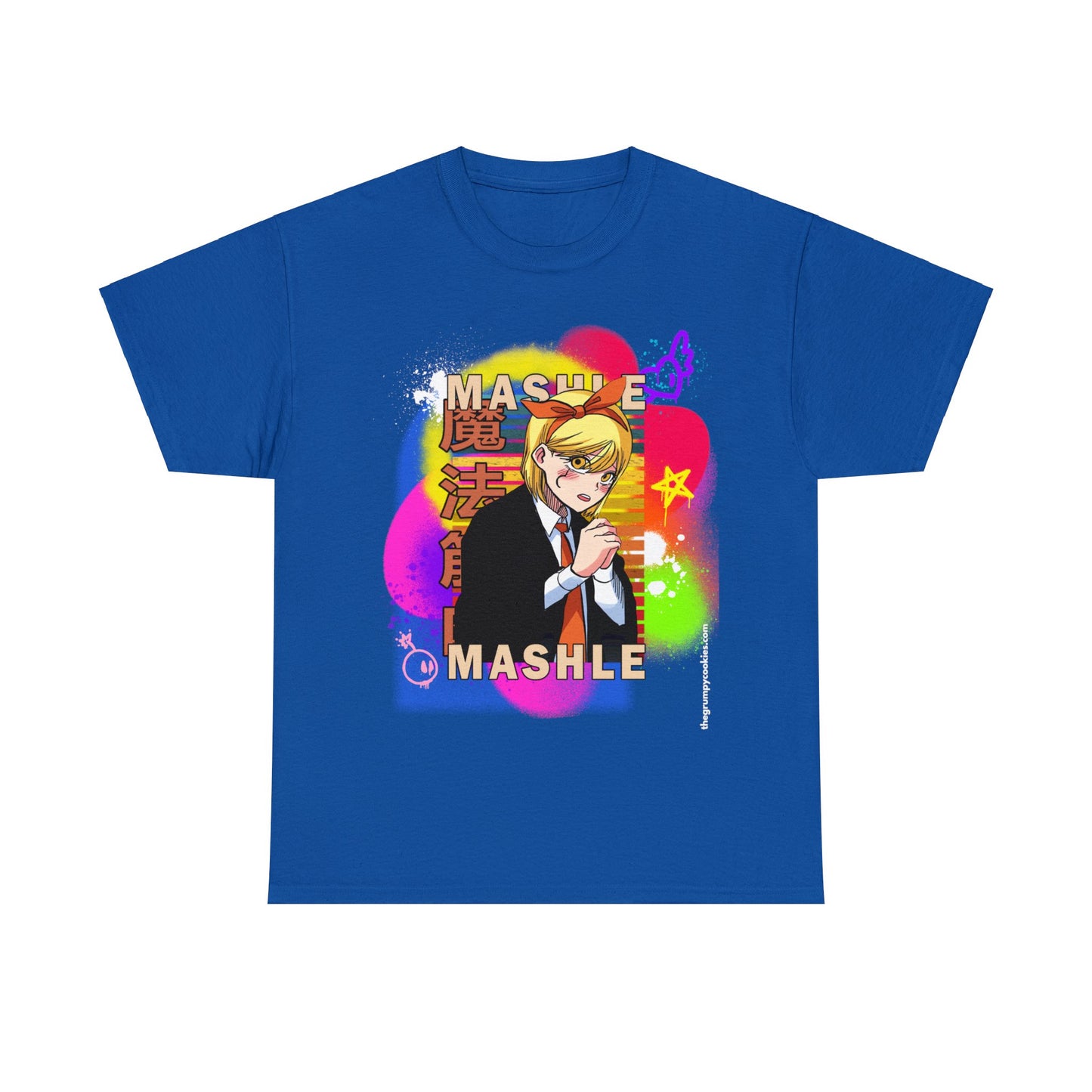 Mashle - Lemon Irvine Graffiti Unisex Heavy Cotton Tee