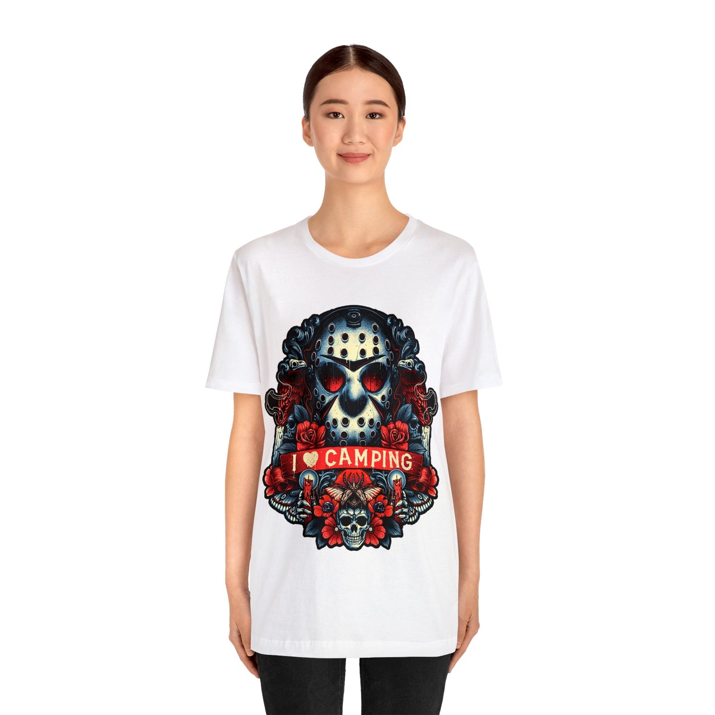 Friday the 13th - I Heart Camping Short Sleeve Tee