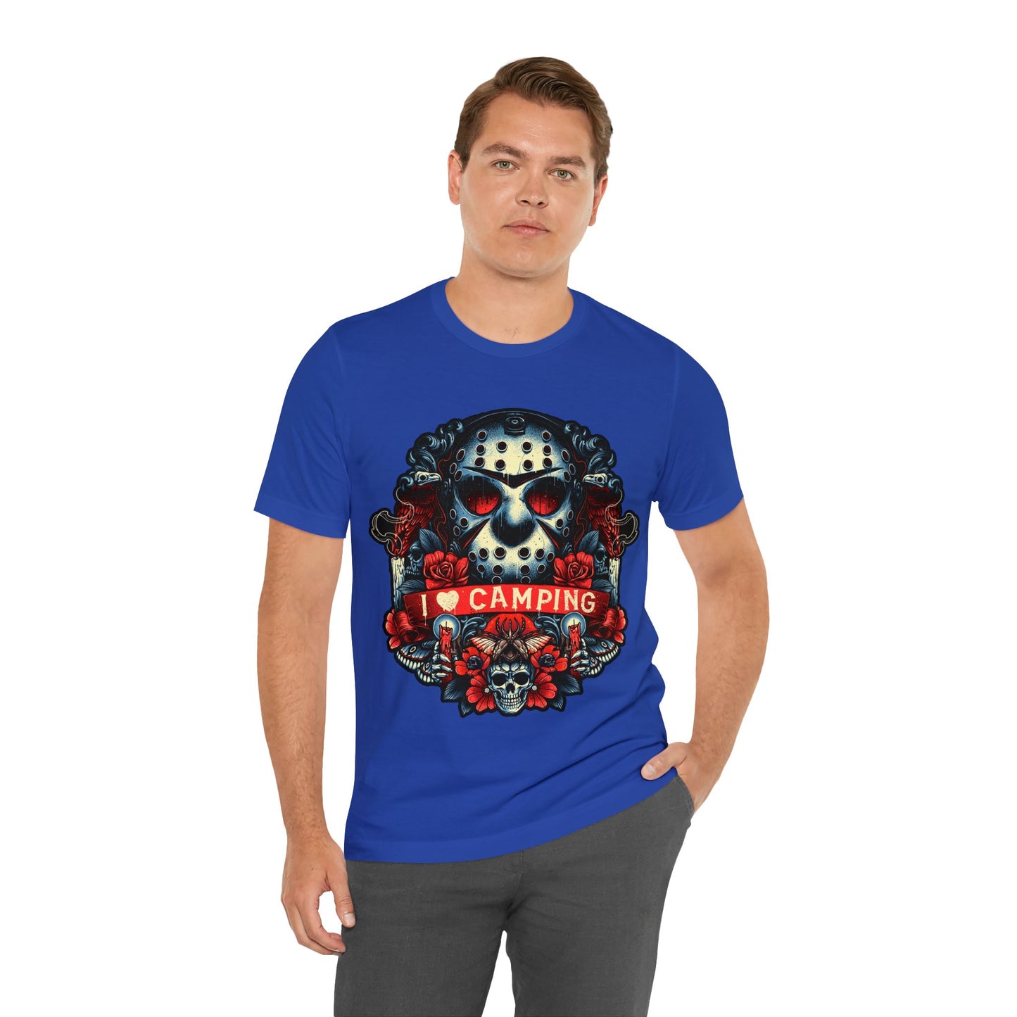 Friday the 13th - I Heart Camping Short Sleeve Tee
