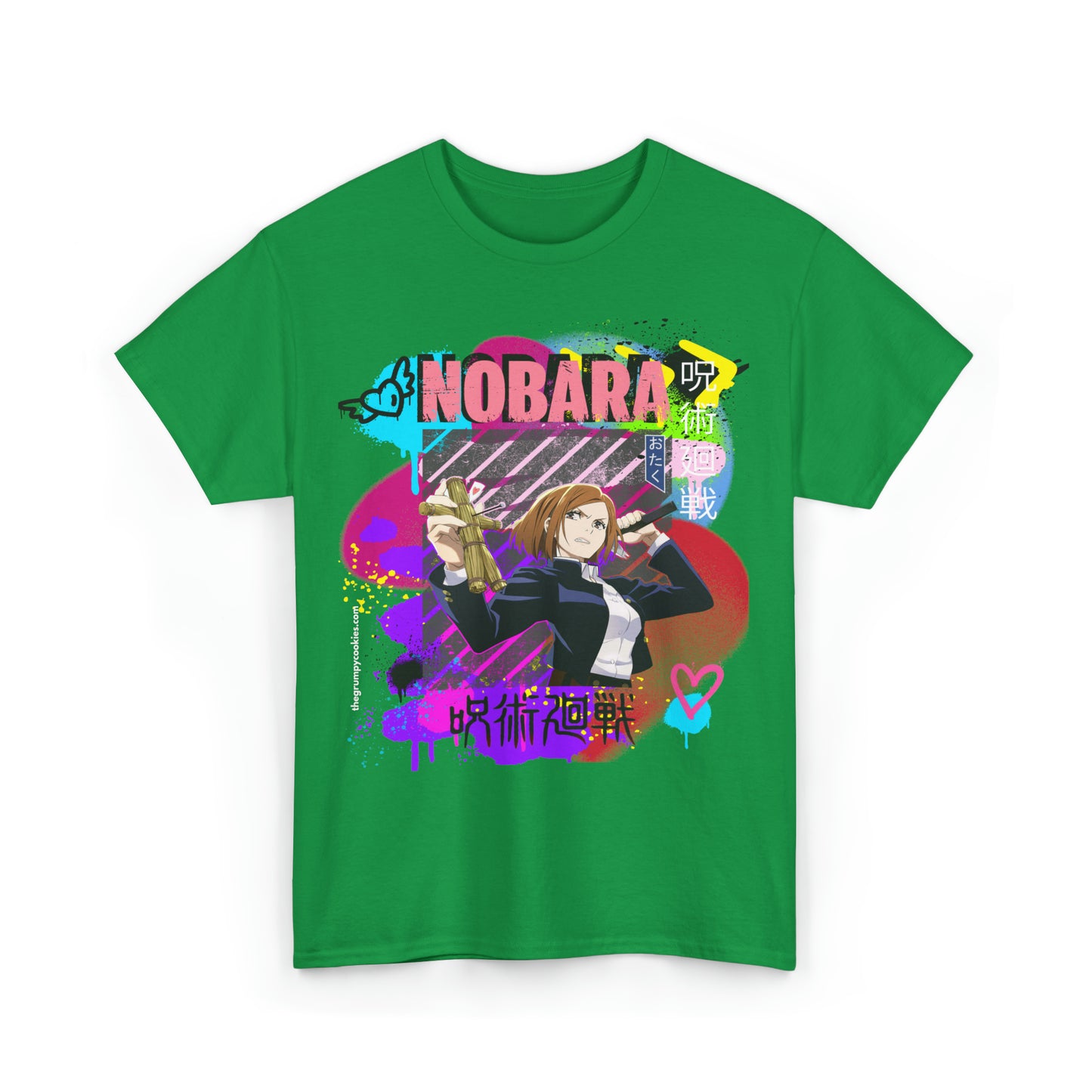 Jujutsu Kaisen - Nobara Means Business Unisex Heavy Cotton Tee