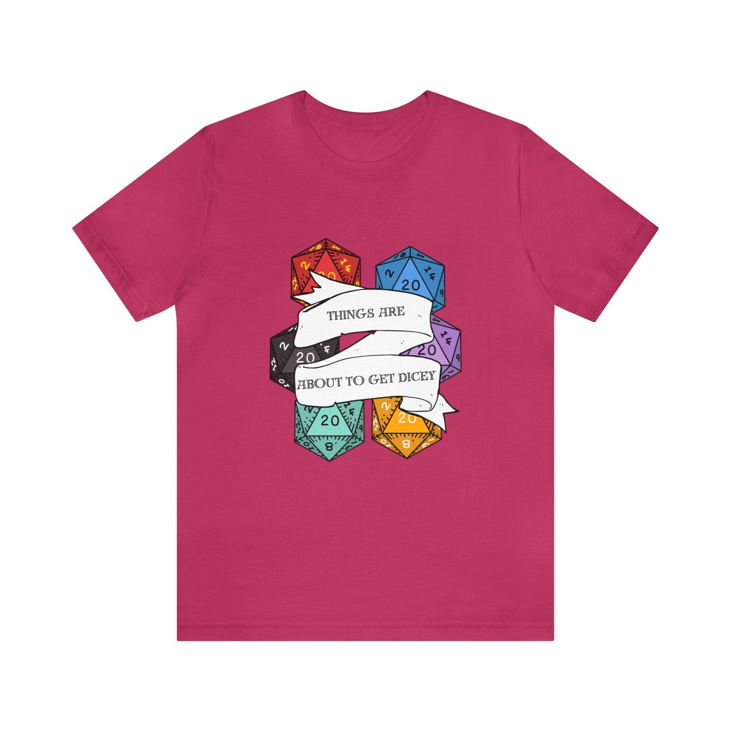 Dungeons & Dragons - Dicey Short Sleeve Tee