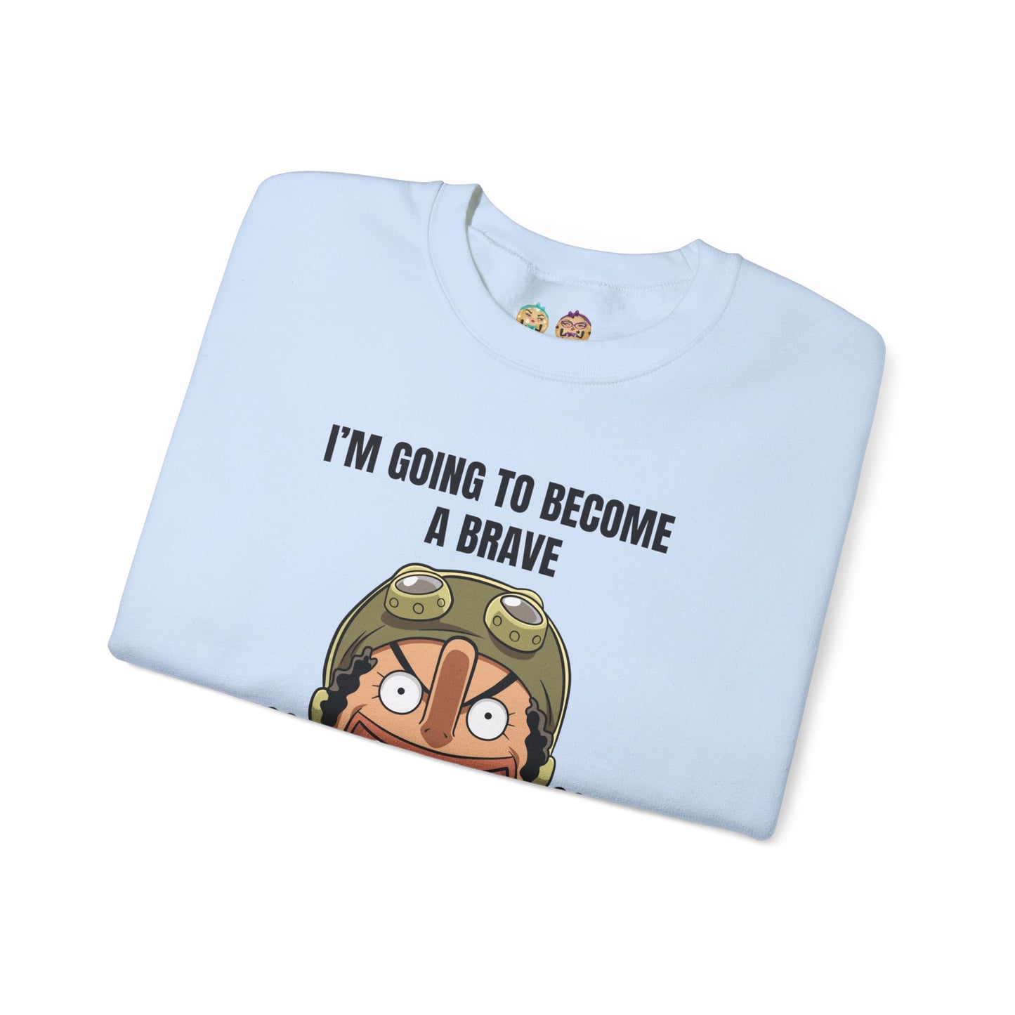 One Piece - Brave Warrior of the Sea Unisex Heavy Blend™ Crewneck Sweatshirt
