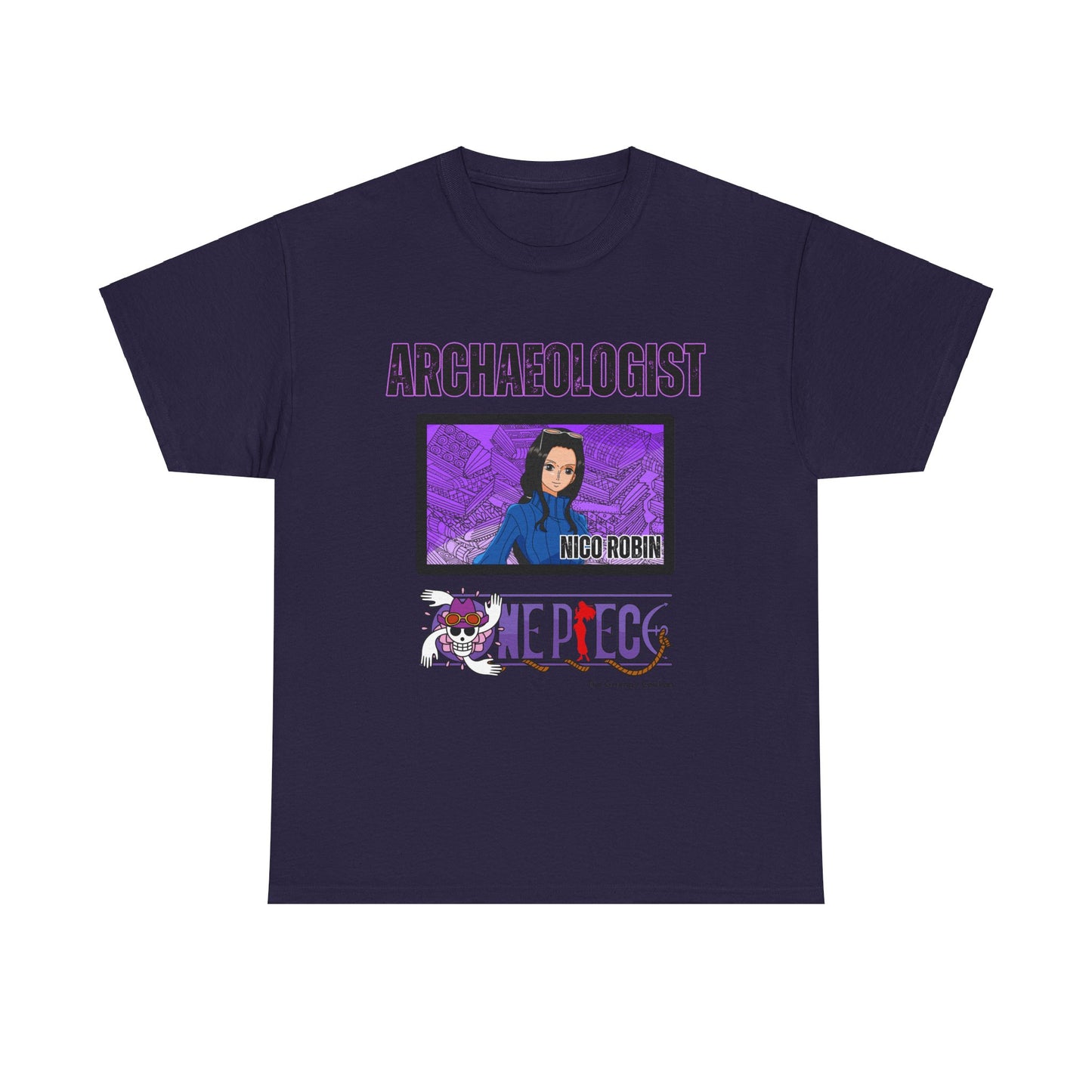 One Piece - Archaeologist Robin Unisex Heavy Cotton Tee
