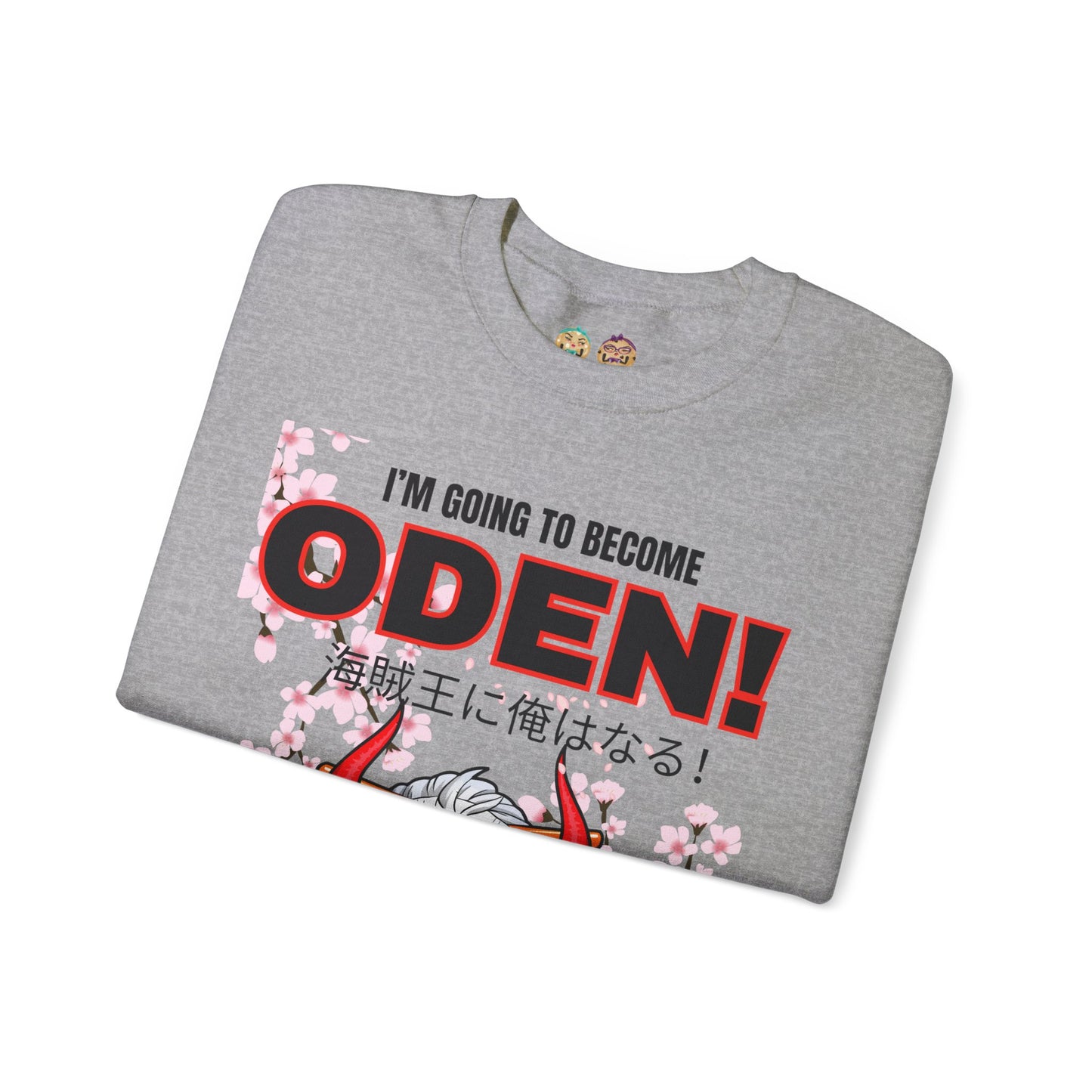 One Piece - I Will Be Oden Unisex Heavy Blend™ Crewneck Sweatshirt
