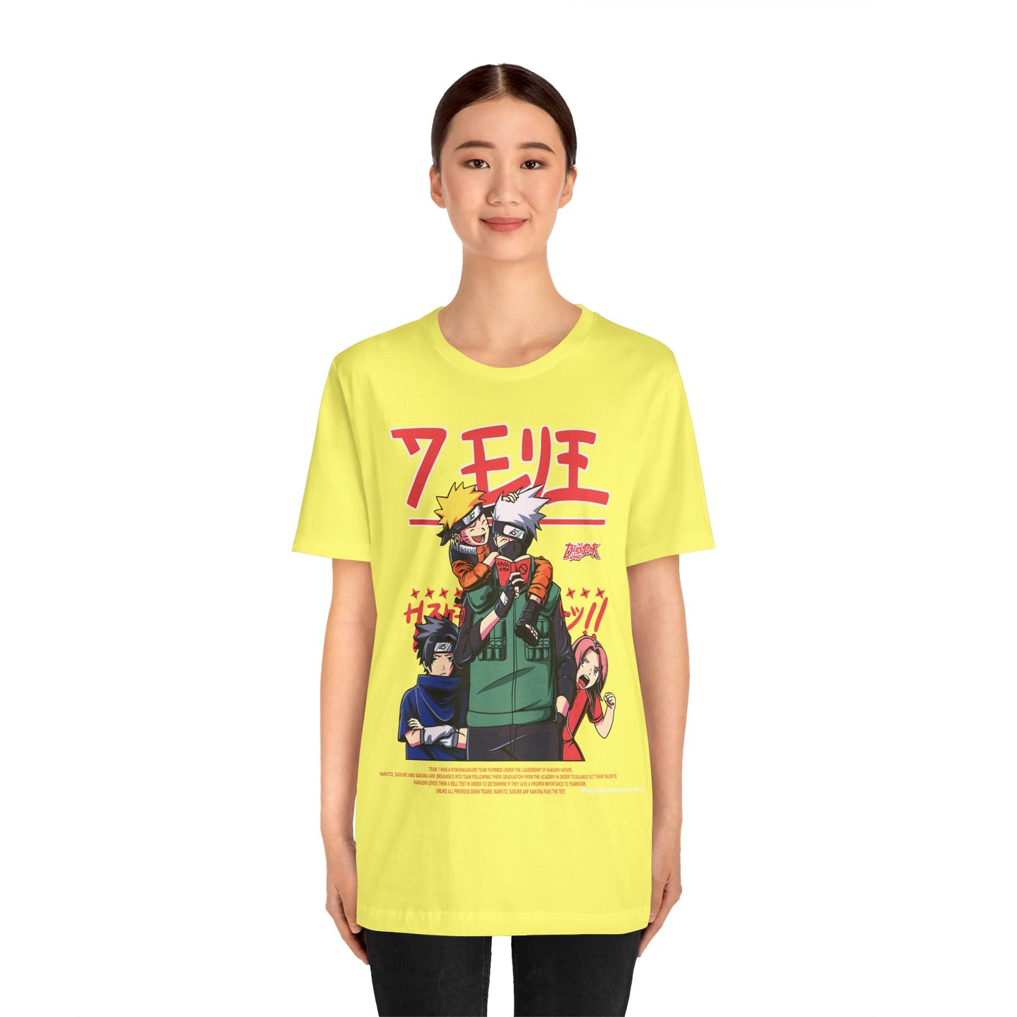 Naruto - Team Kakashi Jersey Short Sleeve Tee