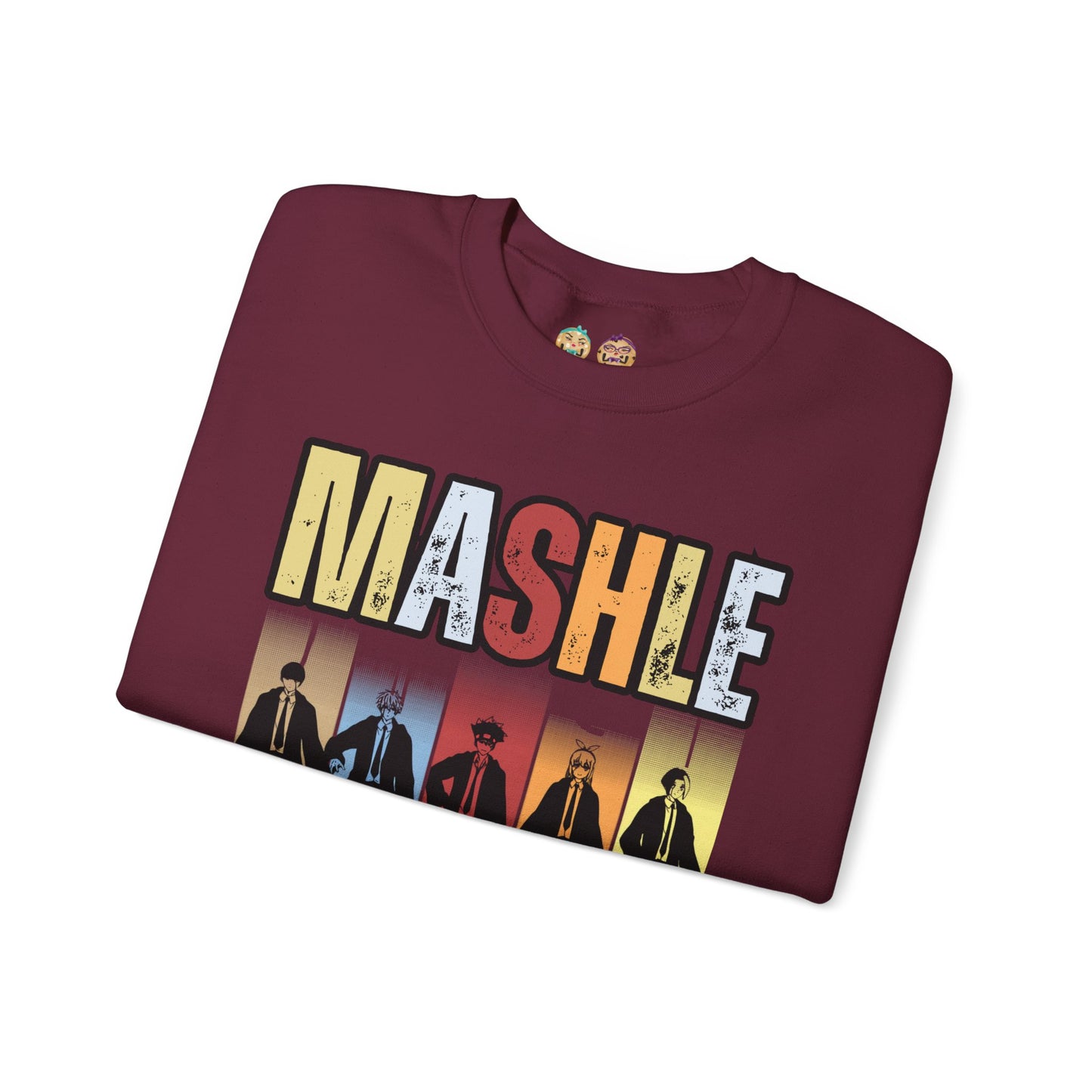 Mashle - Team No Magic Unisex Heavy Blend™ Crewneck Sweatshirt