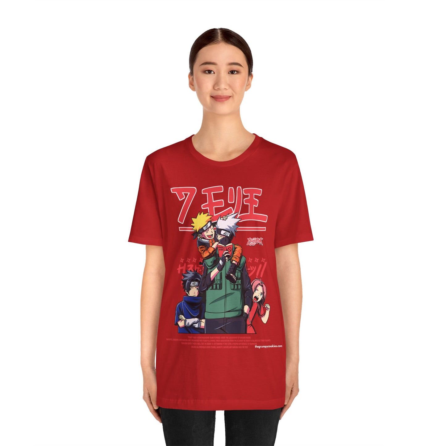 Naruto - Team Kakashi Jersey Short Sleeve Tee
