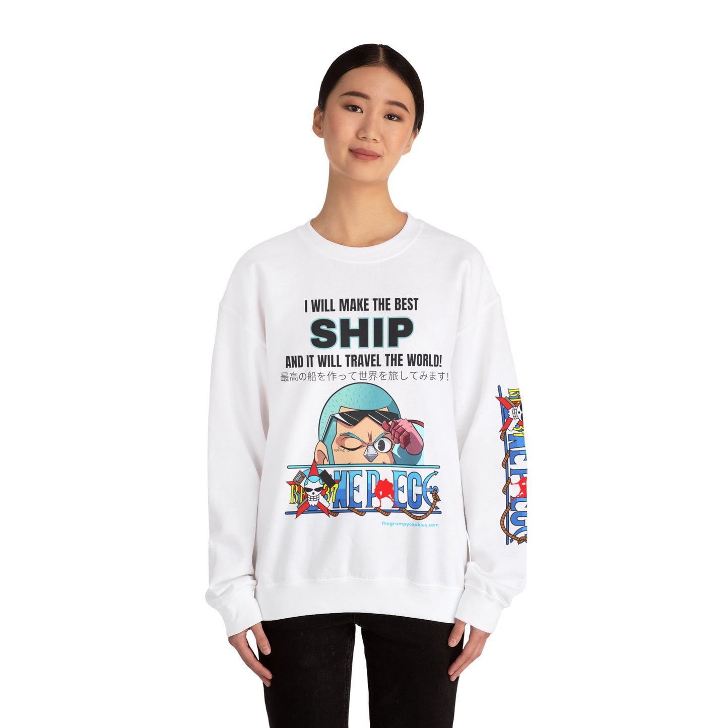 One Piece - World's Greatest Shipwright Unisex Heavy Blend™ Crewneck Sweatshirt