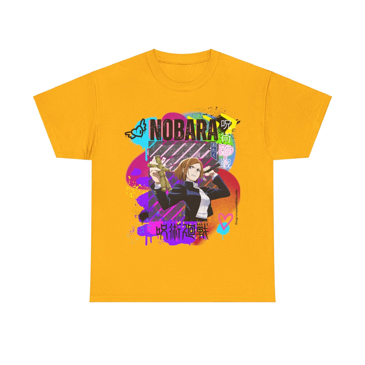 Jujutsu Kaisen - Nobara Means Business Unisex Heavy Cotton Tee