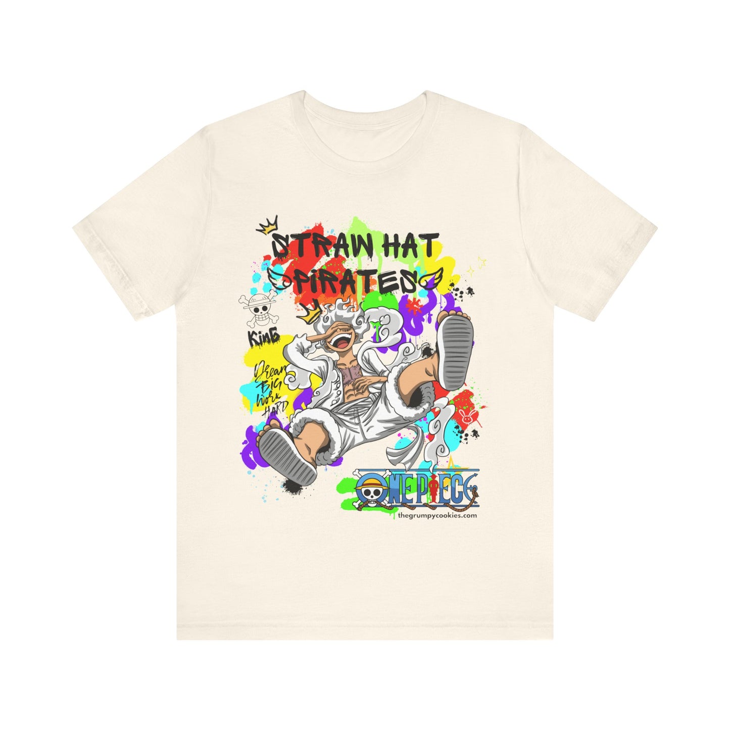 One Piece - Graffiti Luffy Unisex Jersey Short Sleeve Tee