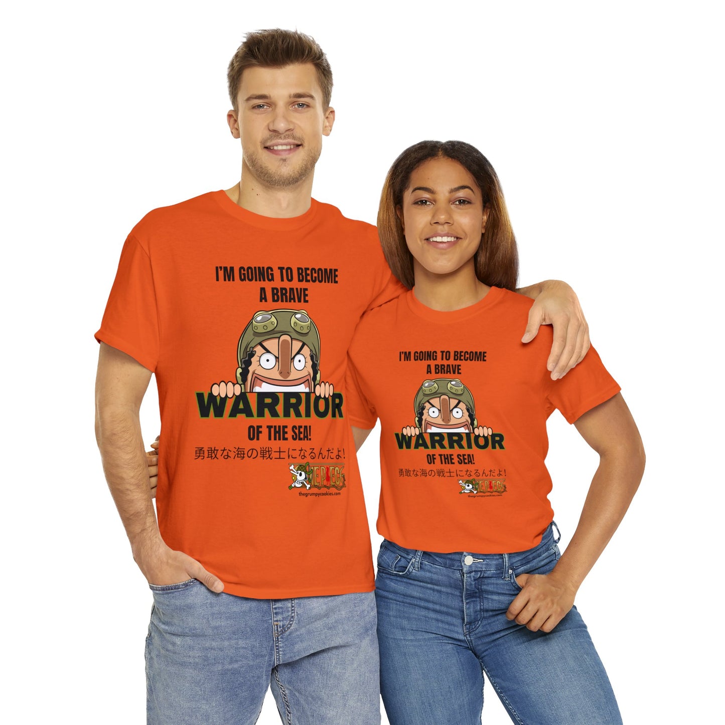 One Piece - Brave Warrior of the Sea Unisex Heavy Cotton Tee