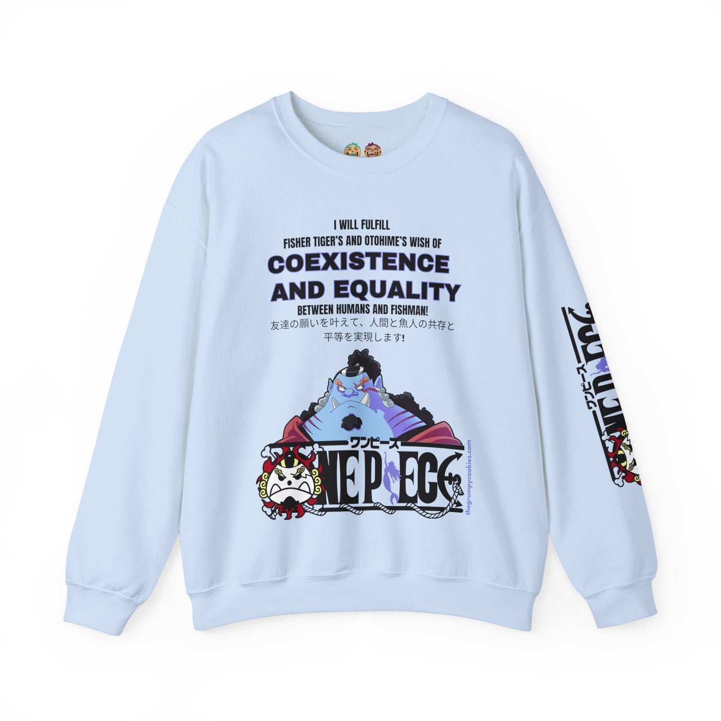 One Piece - Equality Bringer Unisex Heavy Blend™ Crewneck Sweatshirt