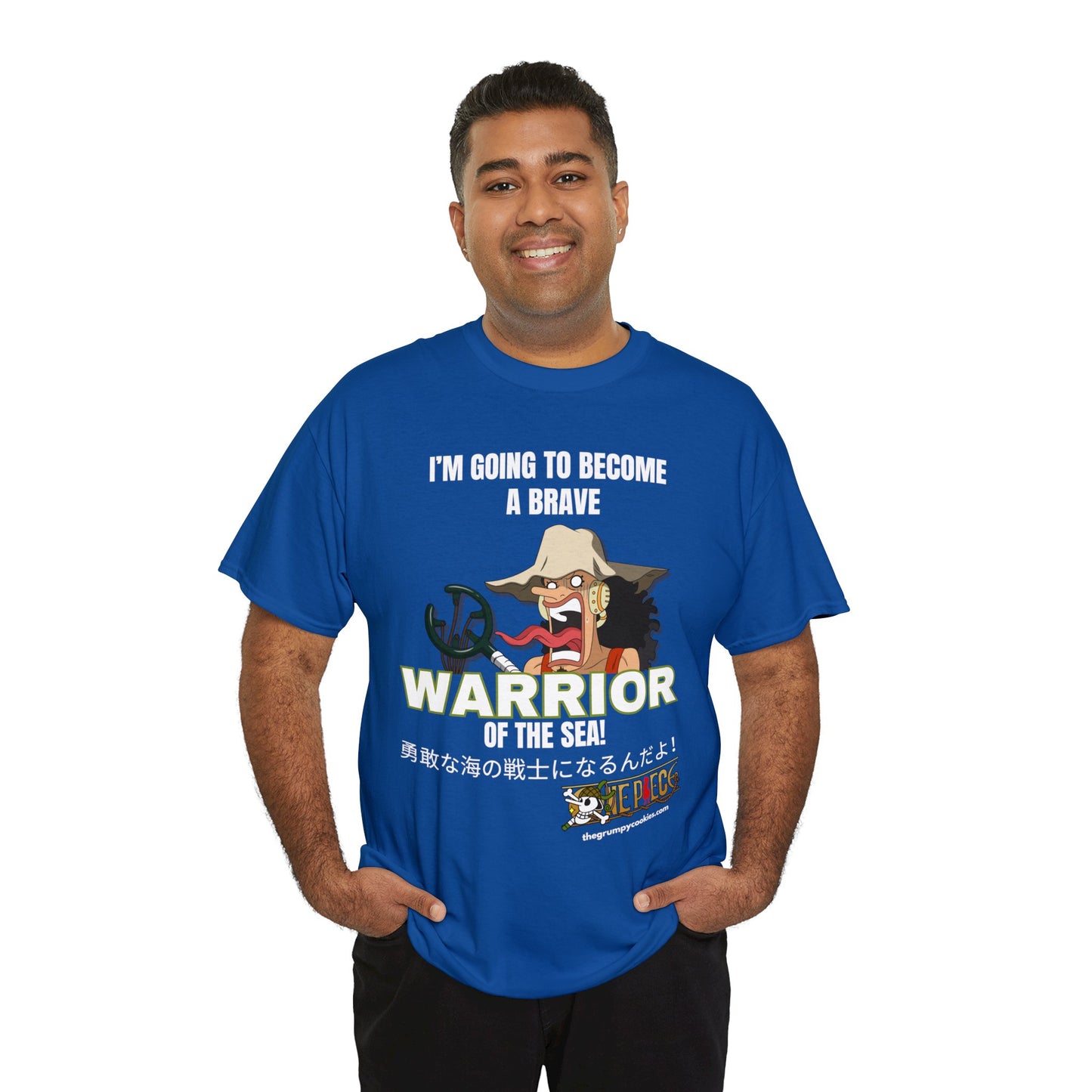 One Piece - Brave-ish Warrior of the Sea Unisex Heavy Cotton Tee