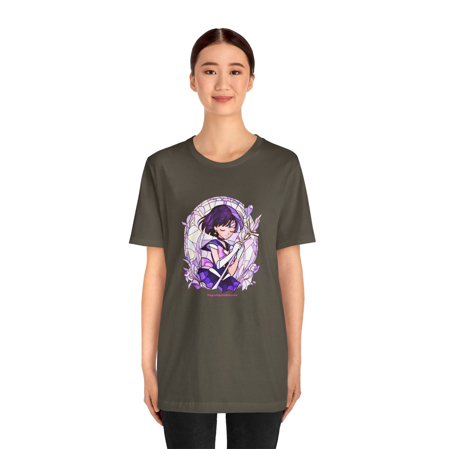 Sailor Moon - Sailor Saturn Jersey Short Sleeve Tee