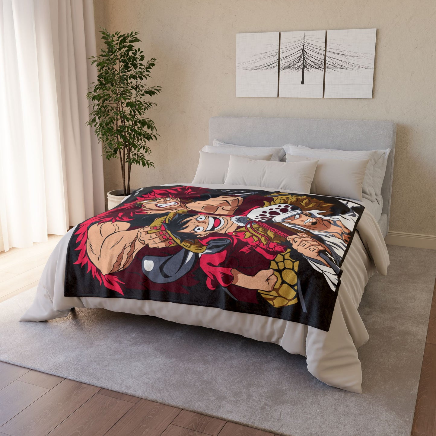 One Piece Worst Generation Polyester Blanket
