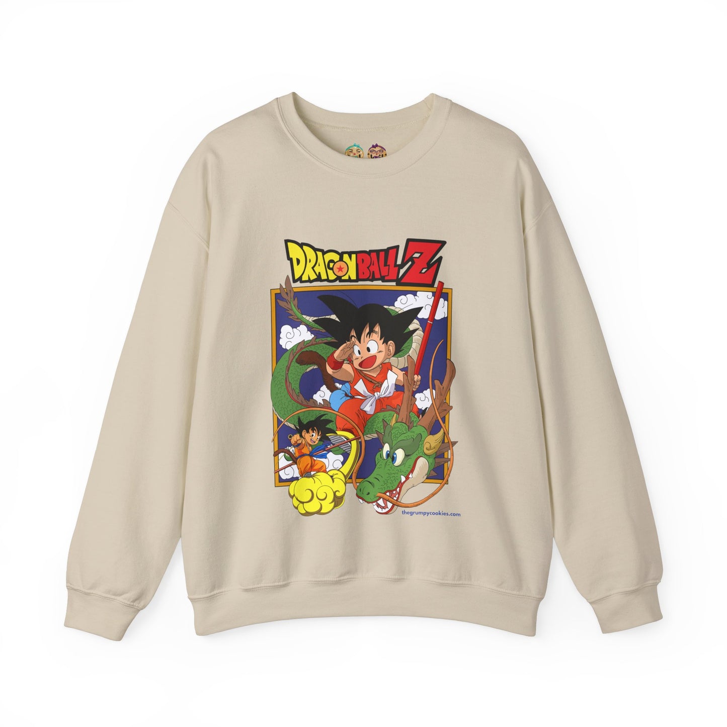 Dragon Ball - Old School DBZ Unisex Heavy Blend™ Crewneck Sweatshirt
