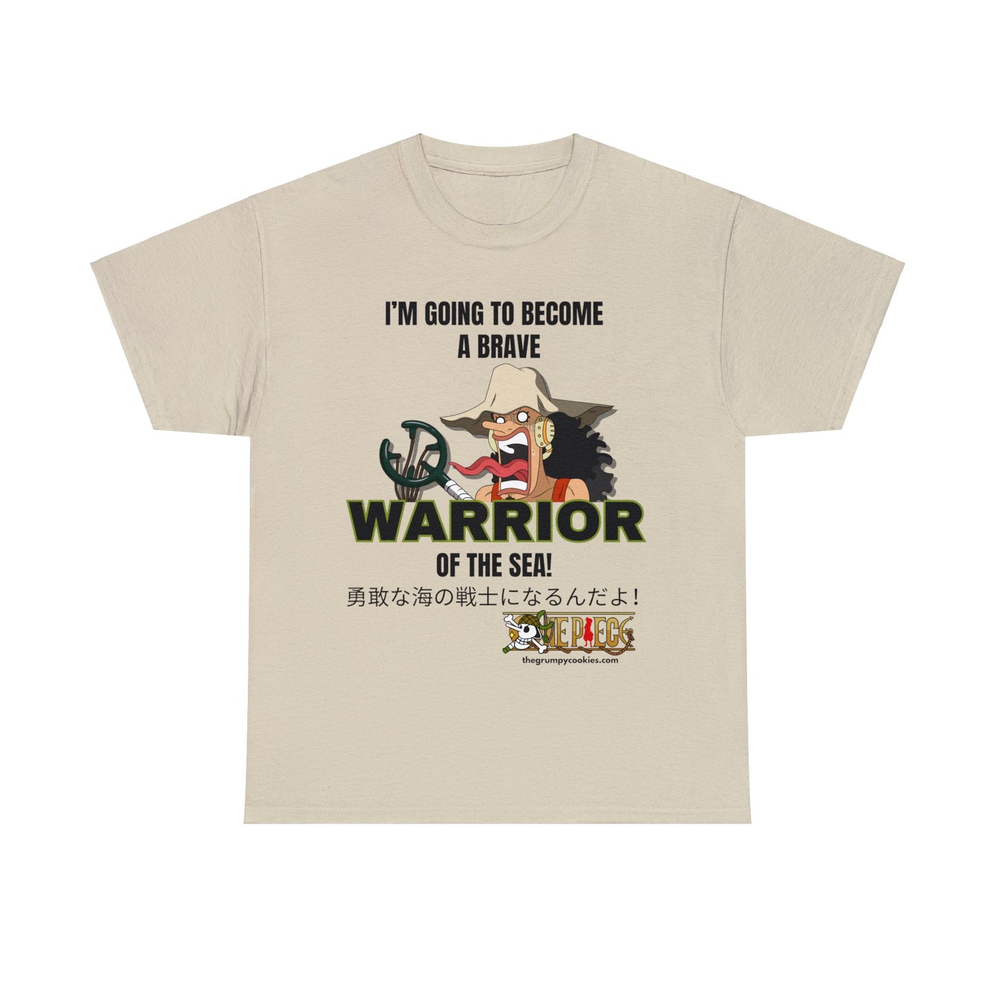 One Piece - Brave-ish Warrior of the Sea Unisex Heavy Cotton Tee