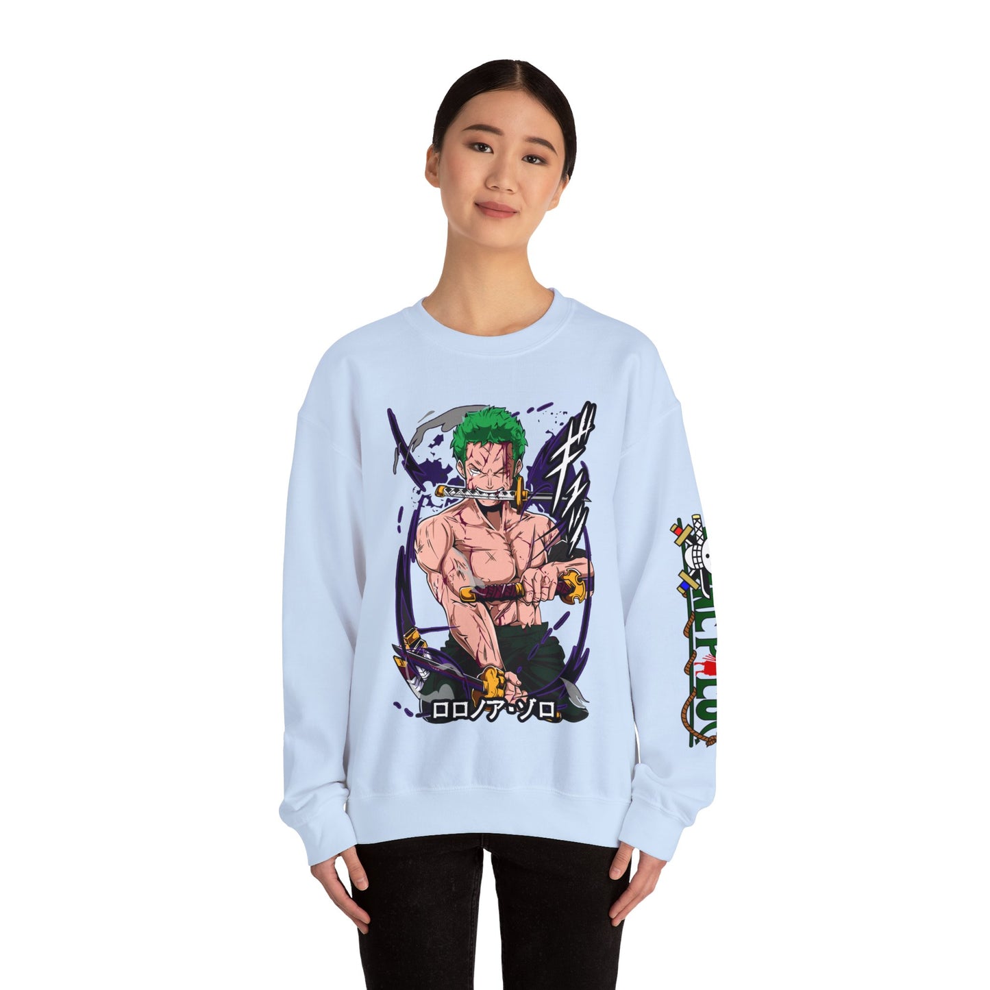 One Piece - Zoro Unisex Heavy Blend™ Crewneck Sweatshirt