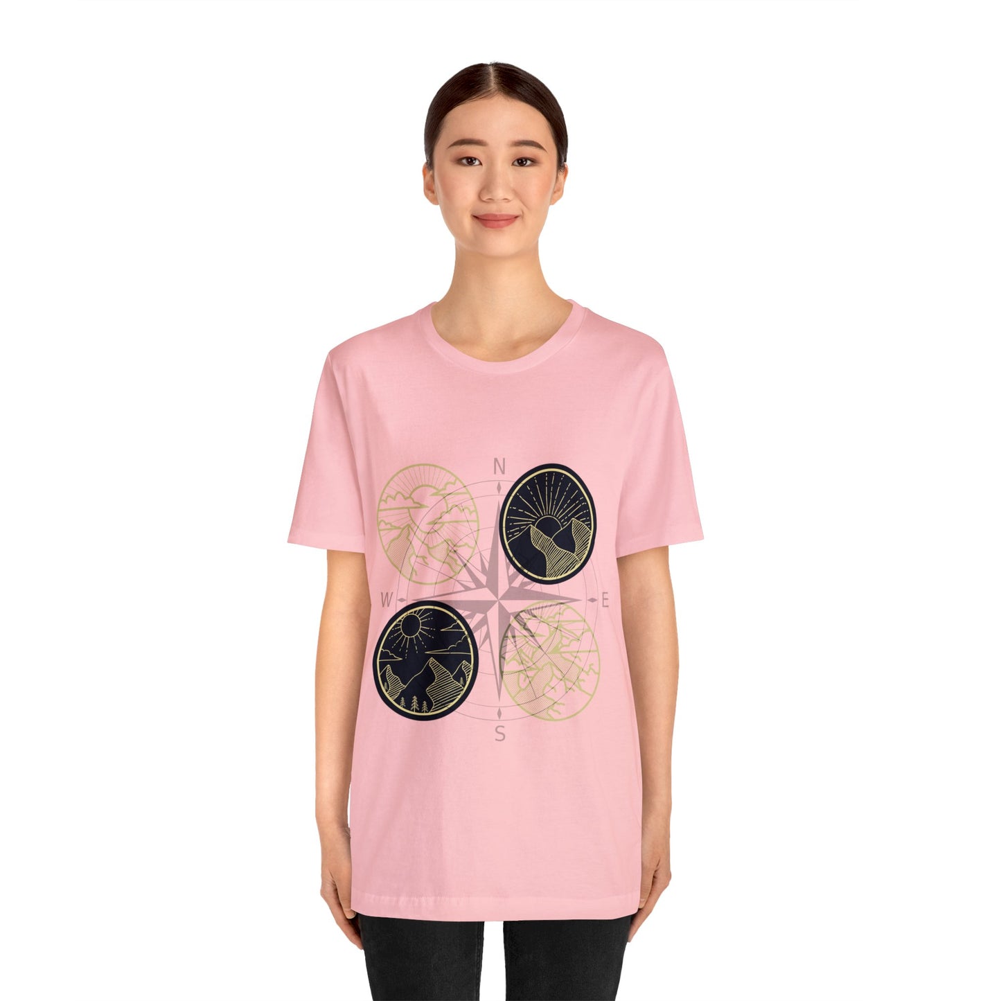 The Grumpy Cookies - Compass Short Sleeve Tee
