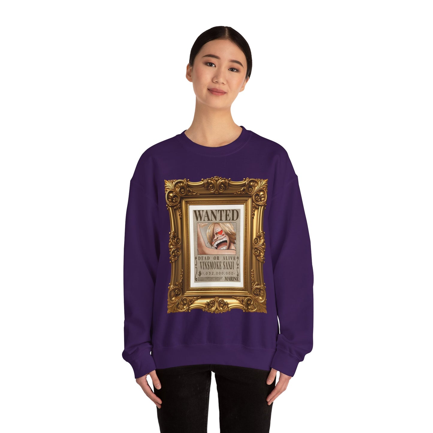 One Piece - Fine Art Sanji Unisex Heavy Blend™ Crewneck Sweatshirt