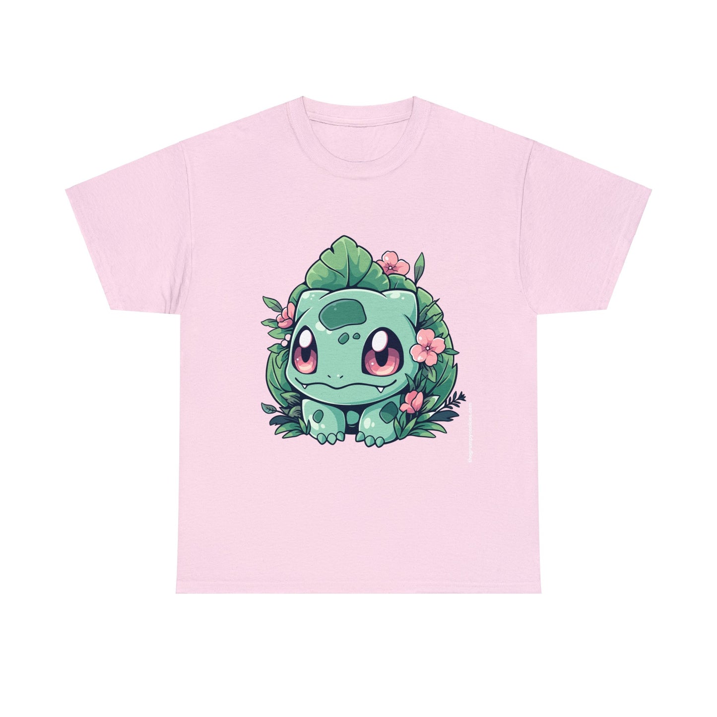 Pokemon - Flowering Bulba Unisex Heavy Cotton Tee