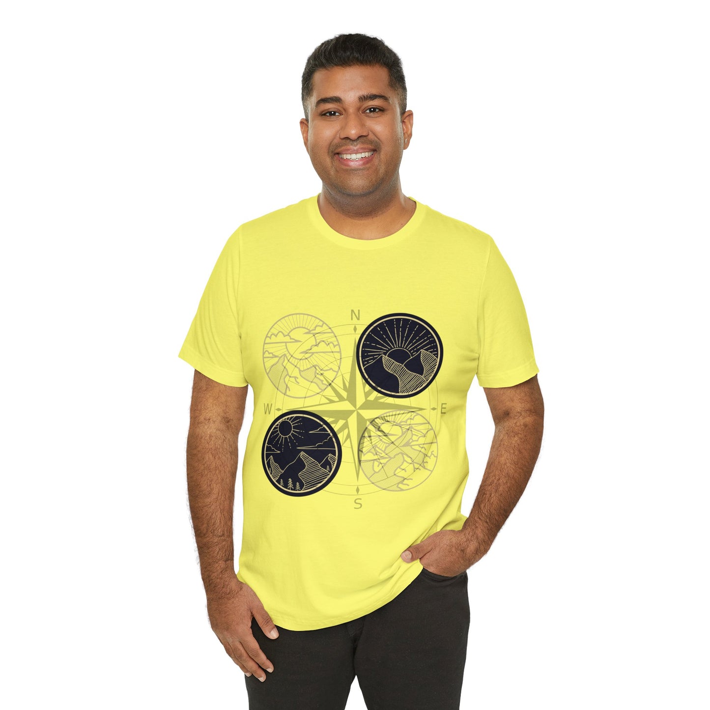 The Grumpy Cookies - Compass Short Sleeve Tee