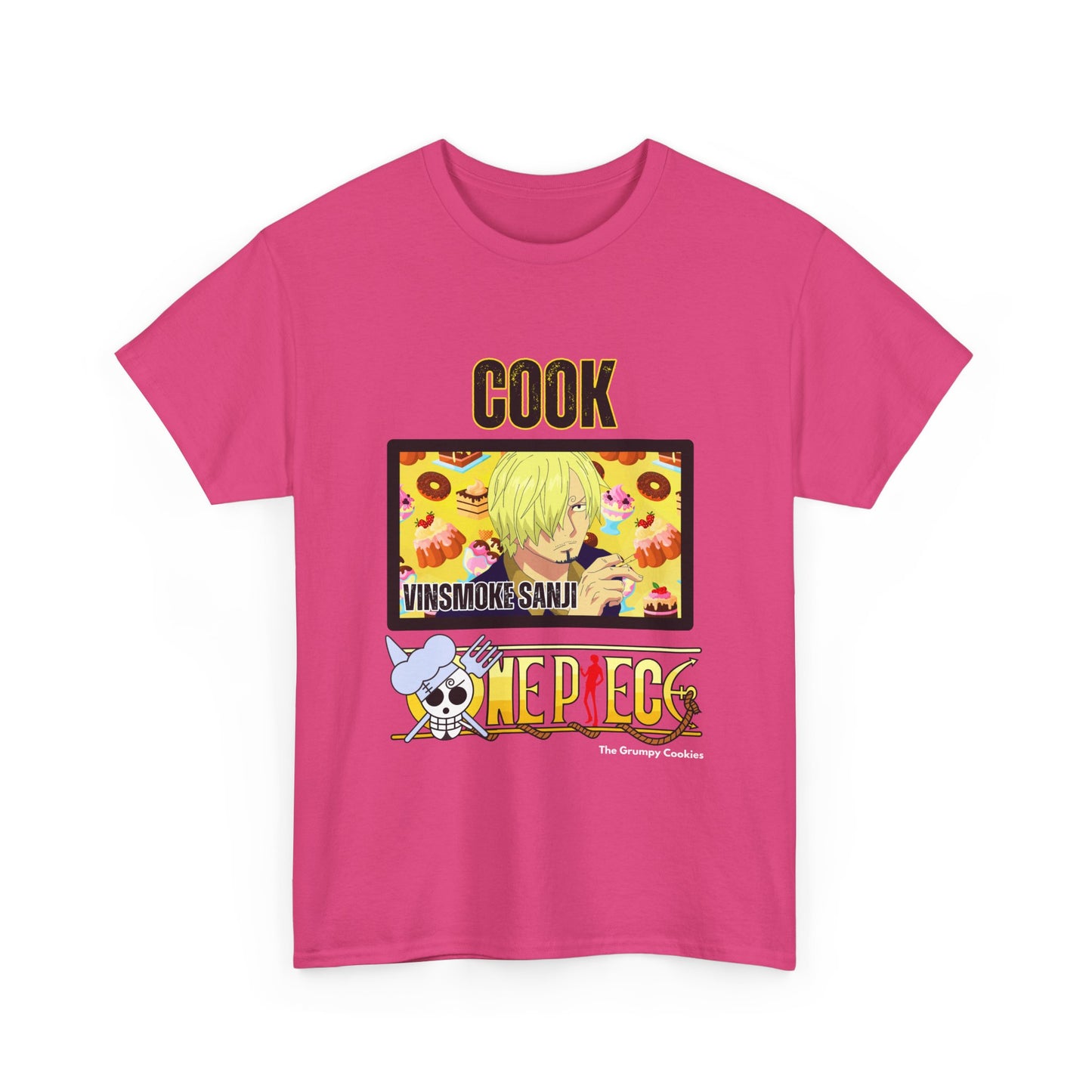 One Piece - Cook Sanji Unisex Heavy Cotton Tee