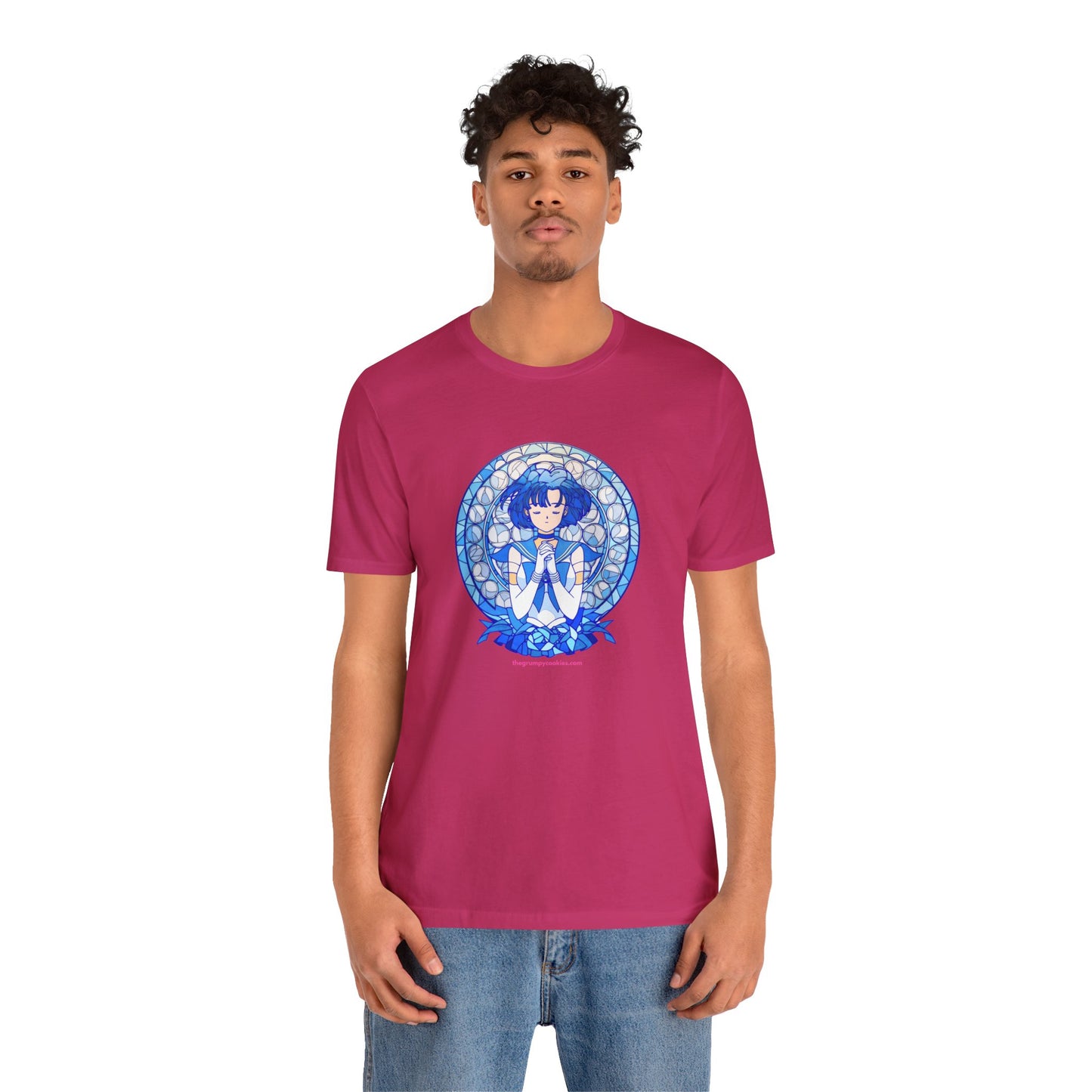 Sailor Moon - Sailor Mercury Jersey Short Sleeve Tee