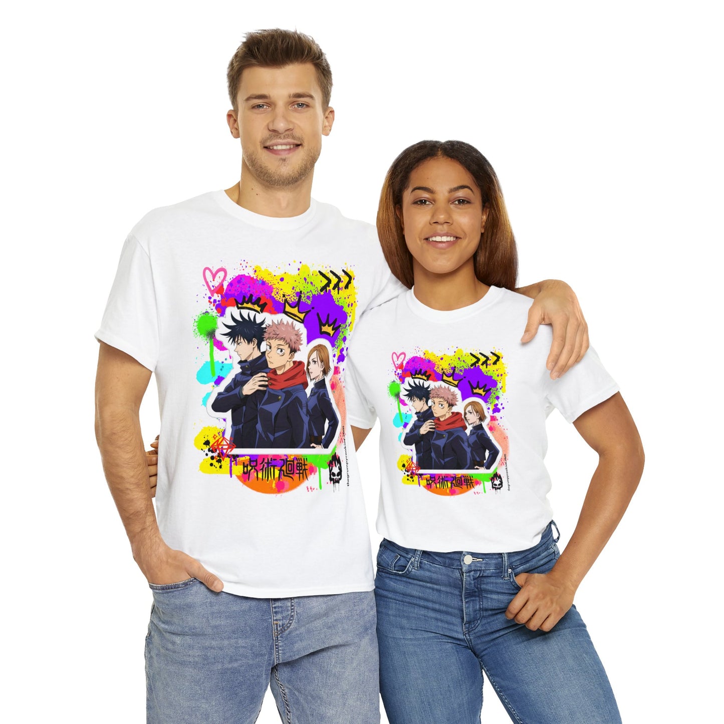 Jujutsu Kaisen - First Years Unisex Heavy Cotton Tee