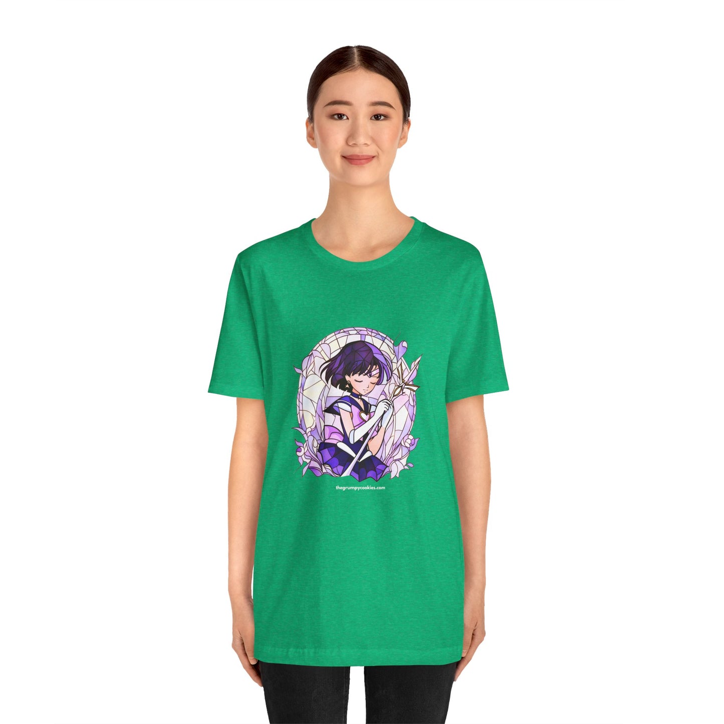 Sailor Moon - Sailor Saturn Jersey Short Sleeve Tee