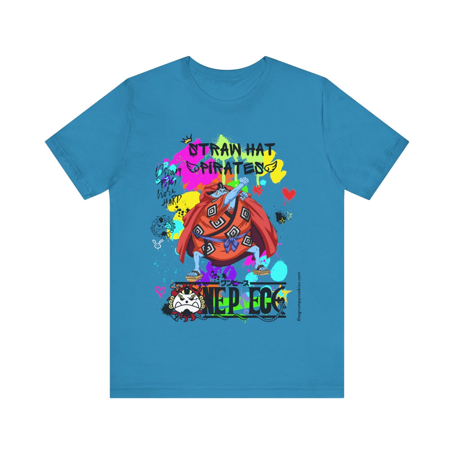 One Piece - Graffiti Jimbei Unisex Jersey Short Sleeve Tee
