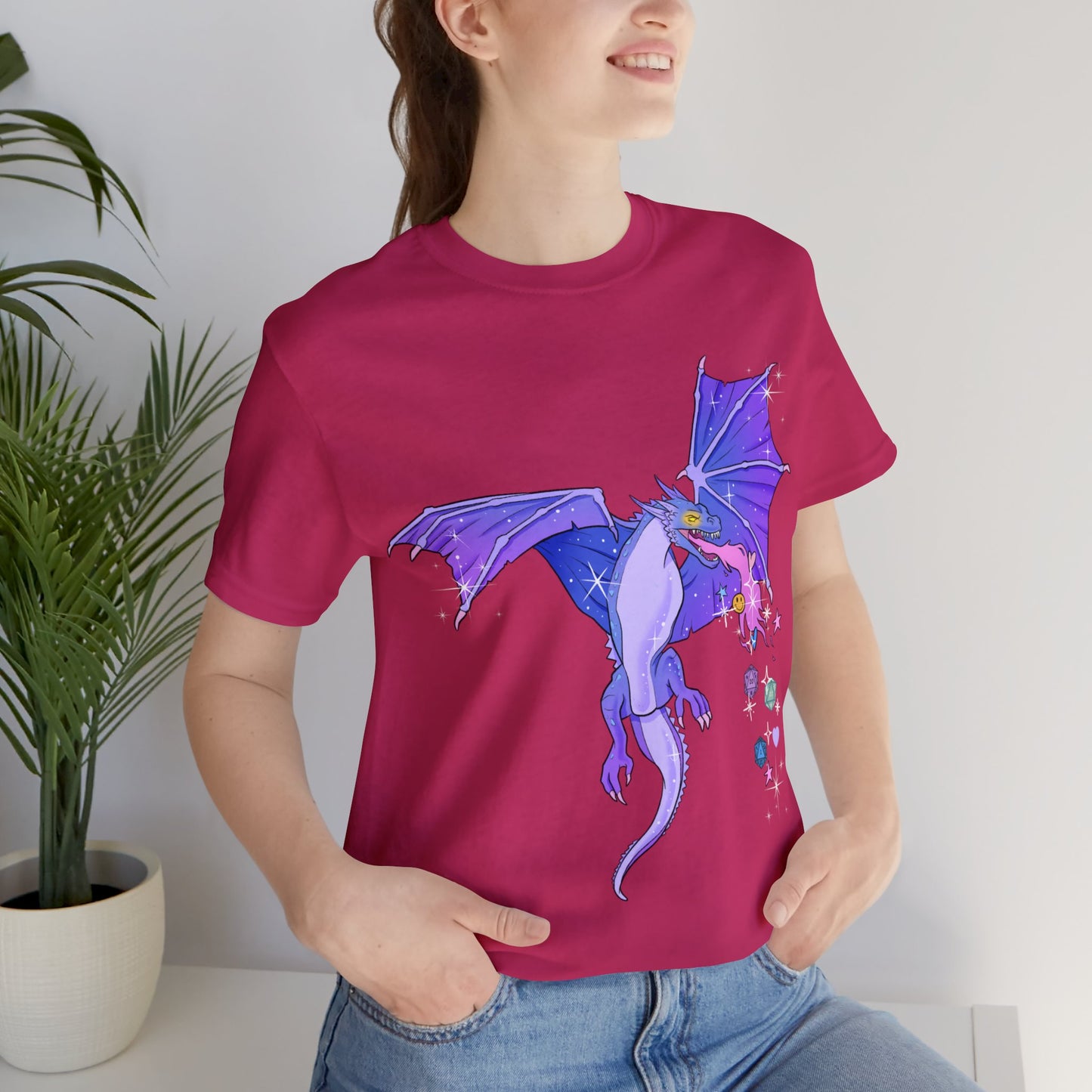 Dungeons & Dragons - Purple Dragon Short Sleeve Tee