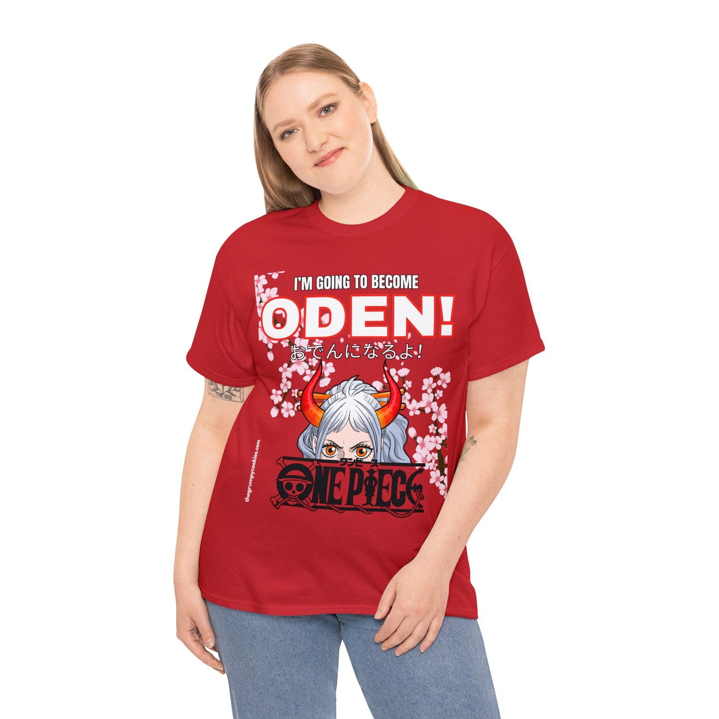 One Piece - I'll Be Oden Unisex Heavy Cotton Tee