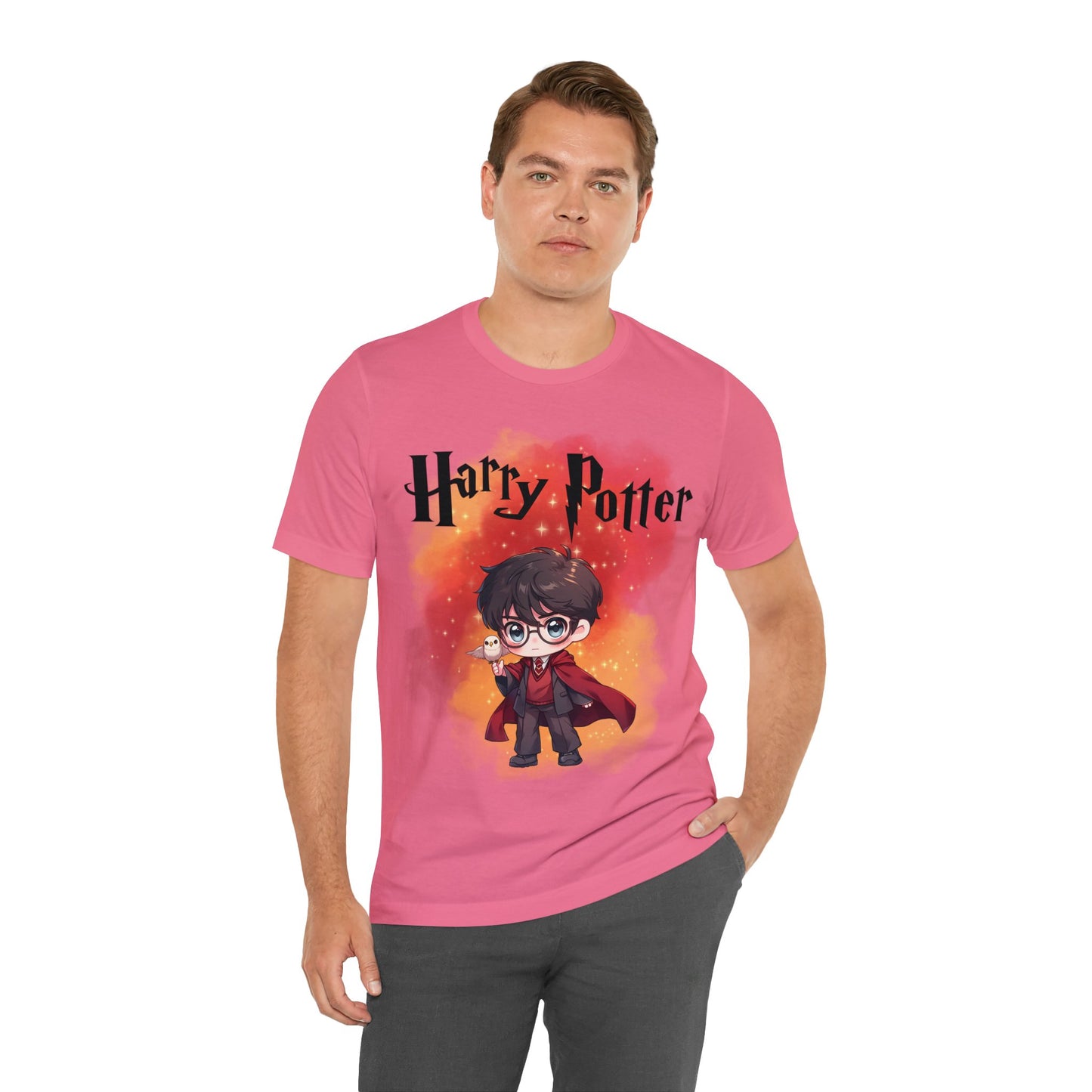 Harry Potter - Harry & Hedwig Jersey Short Sleeve Tee