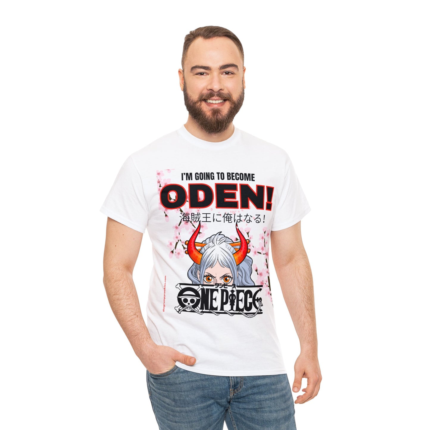 One Piece - I'll Be Oden Unisex Heavy Cotton Tee