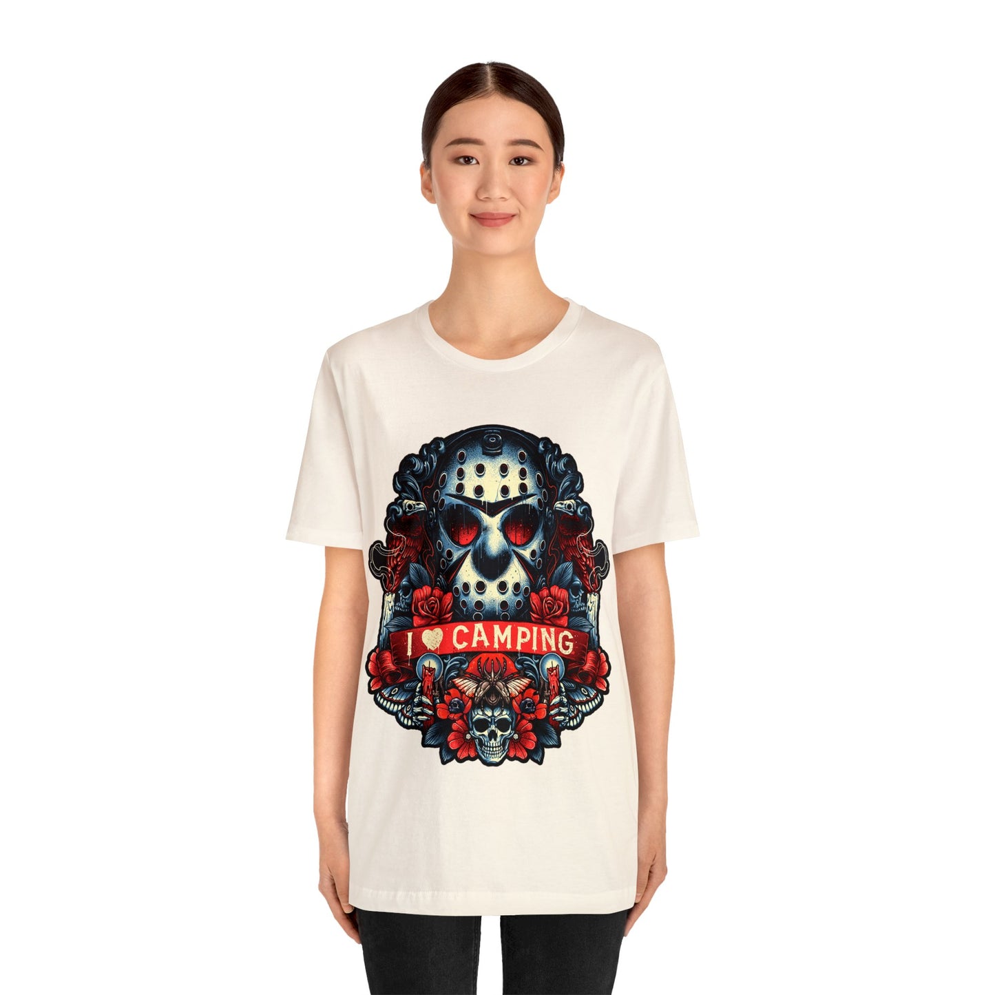 Friday the 13th - I Heart Camping Short Sleeve Tee