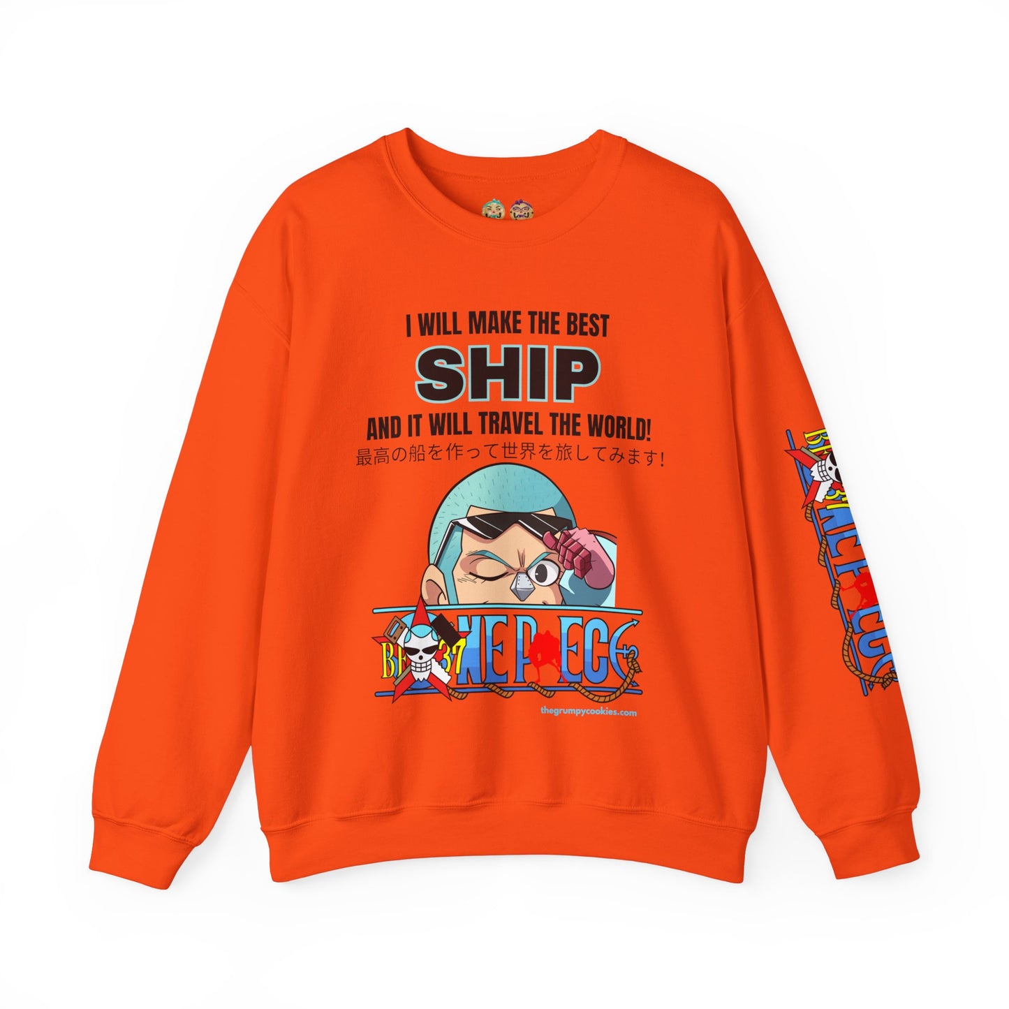 One Piece - World's Greatest Shipwright Unisex Heavy Blend™ Crewneck Sweatshirt