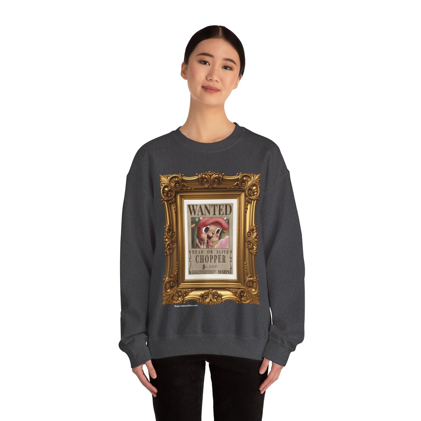 One Piece - Fine Art Chopper Unisex Heavy Blend™ Crewneck Sweatshirt