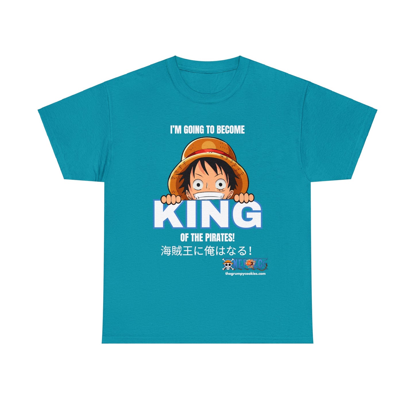 One Piece - King of the Pirates Unisex Heavy Cotton Tee