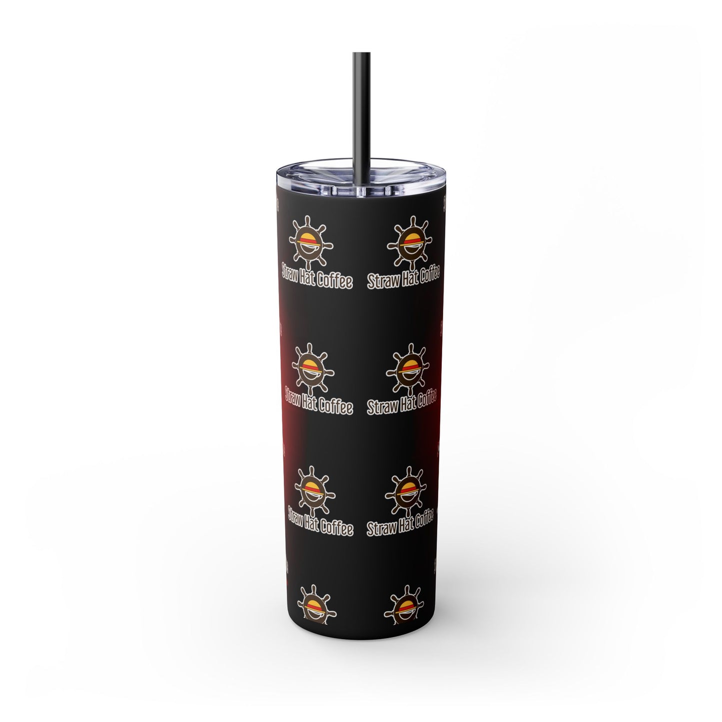 Straw Hat Coffee - Captain of the Crew 20oz Skinny Tumbler with Straw