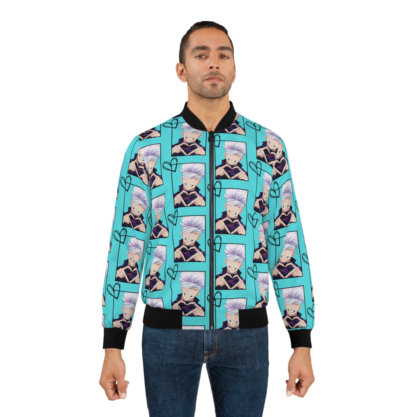 Jujutsu Kaisen - Gojo Loves You Men's Bomber Jacket