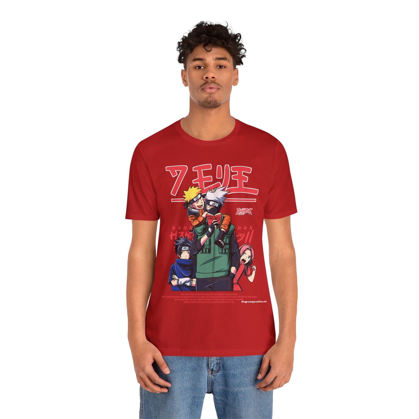 Naruto - Team Kakashi Jersey Short Sleeve Tee