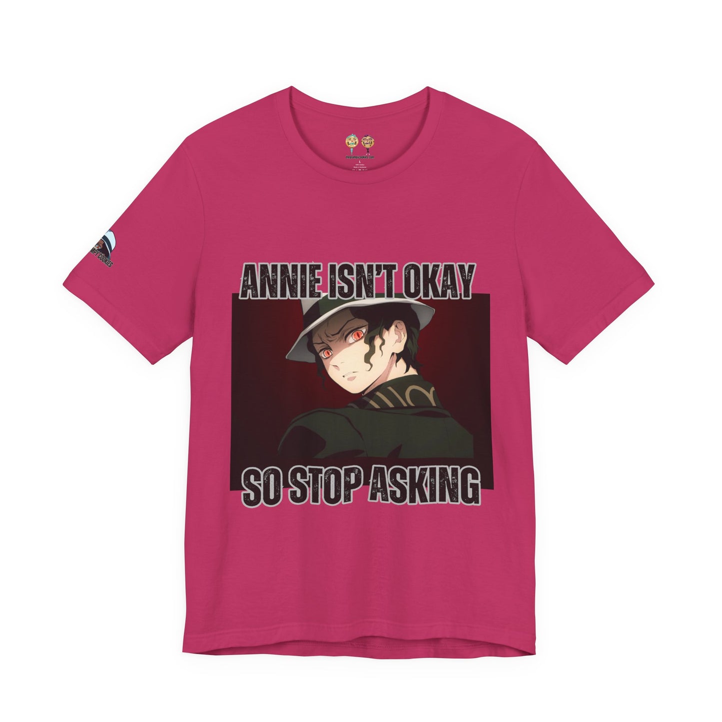 Demon Slayer - Blood Stains on the Carpet Unisex Jersey Short Sleeve Tee