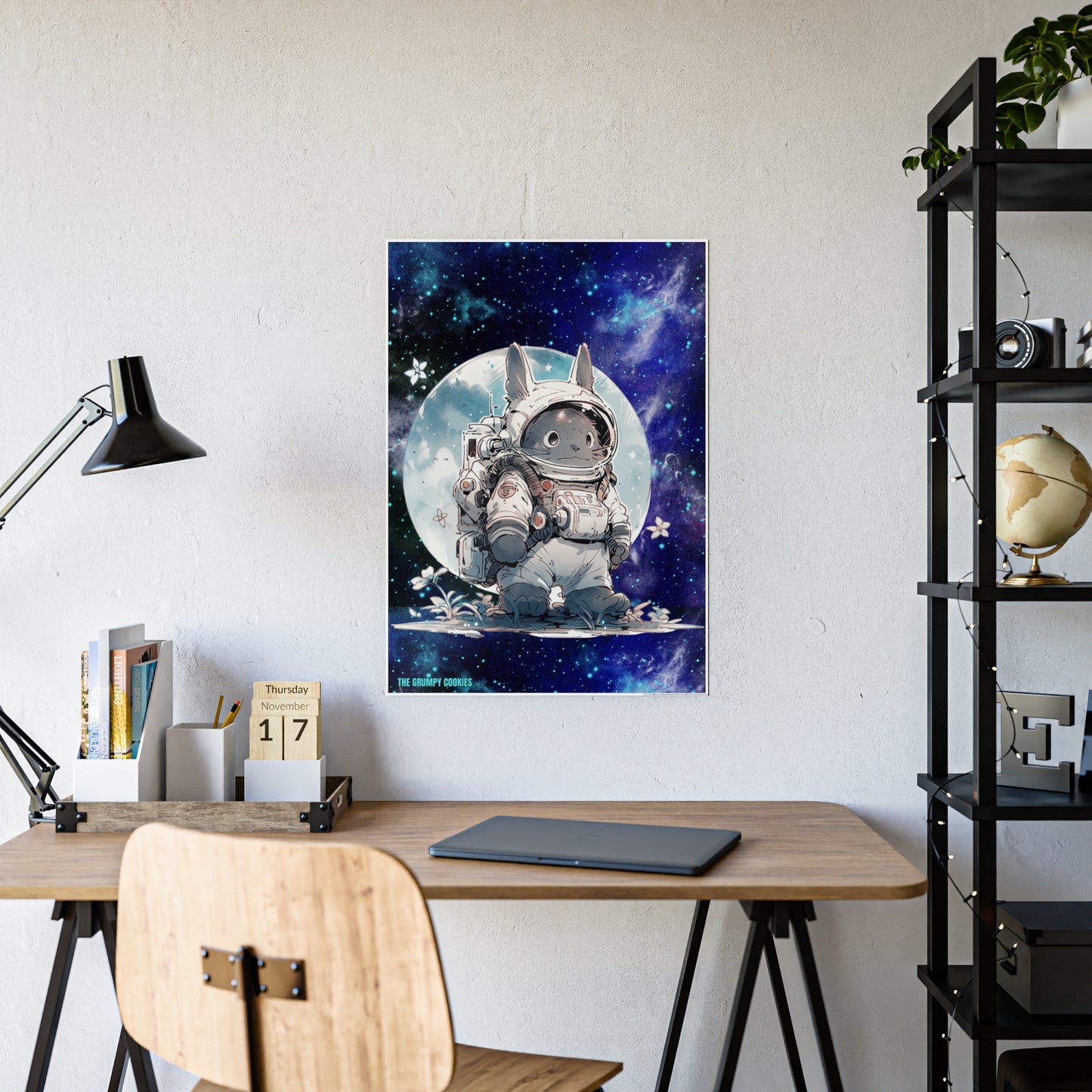 Studio Ghibli - My Neighbor Totoro - Totoro in Space Art Print