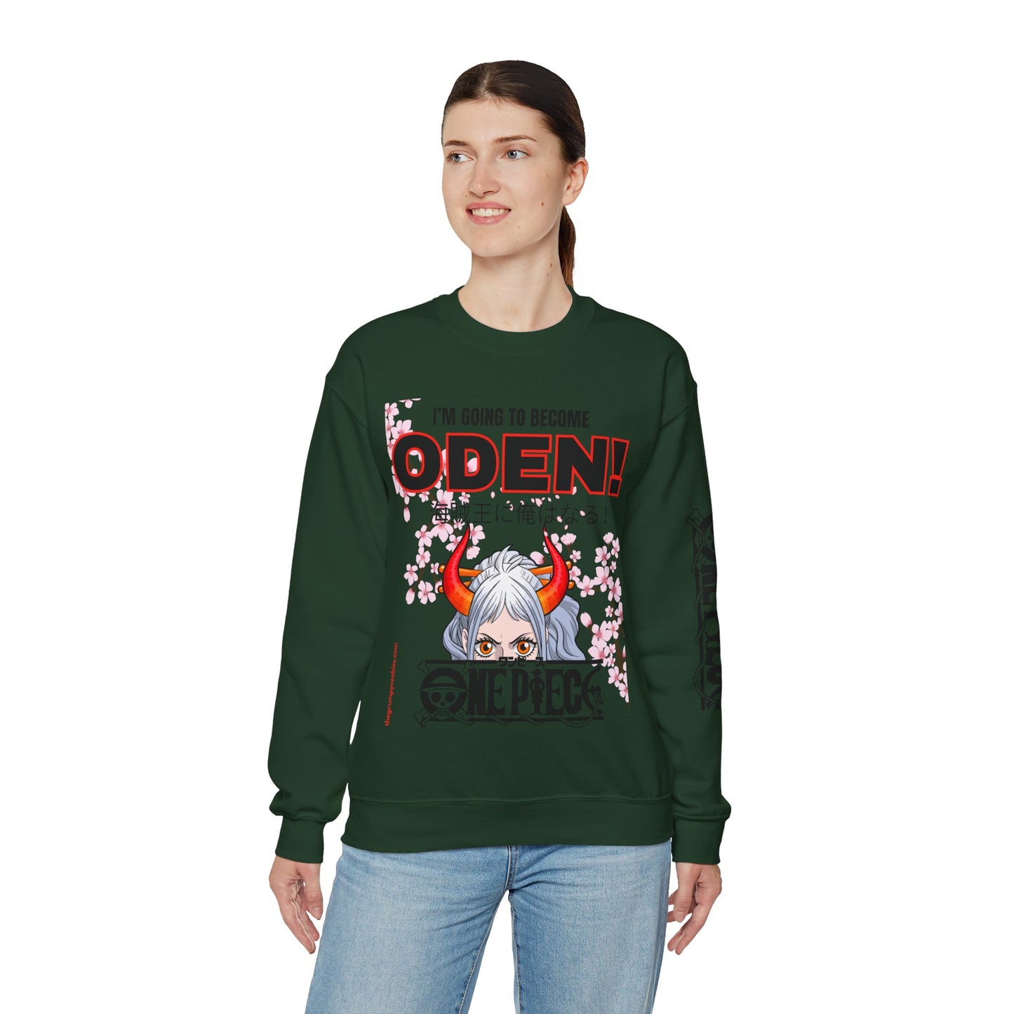One Piece - I Will Be Oden Unisex Heavy Blend™ Crewneck Sweatshirt