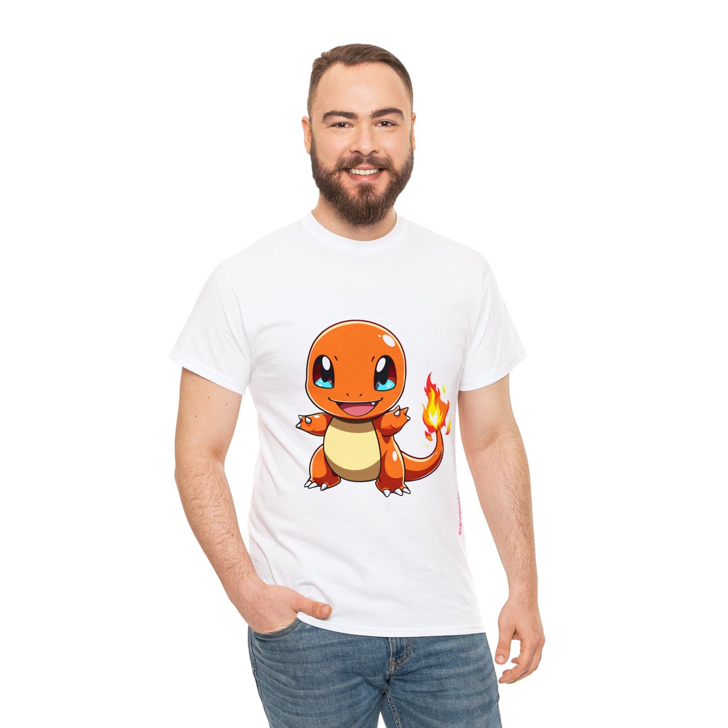 Pokemon - Giovanni Unisex Heavy Cotton Tee