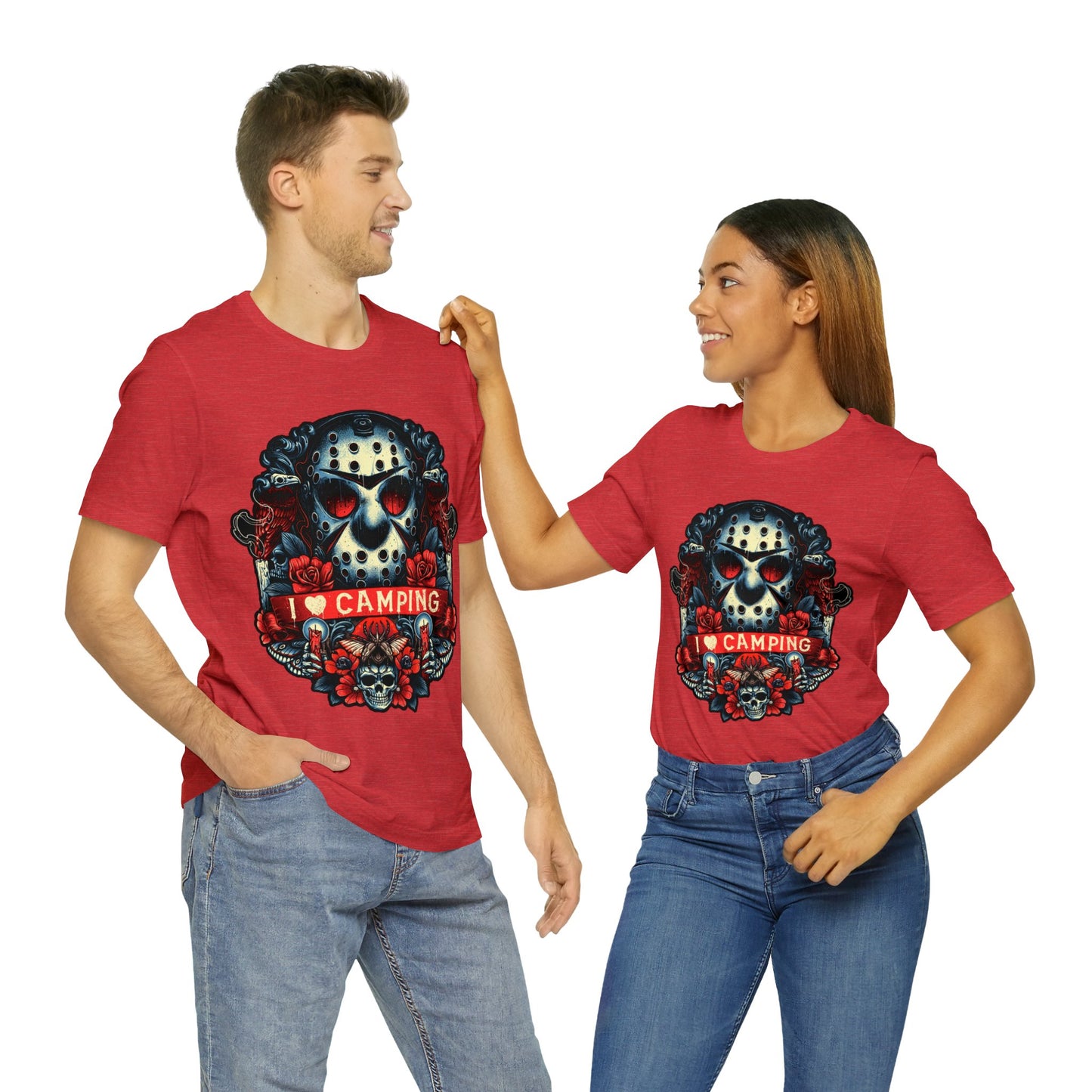 Friday the 13th - I Heart Camping Short Sleeve Tee