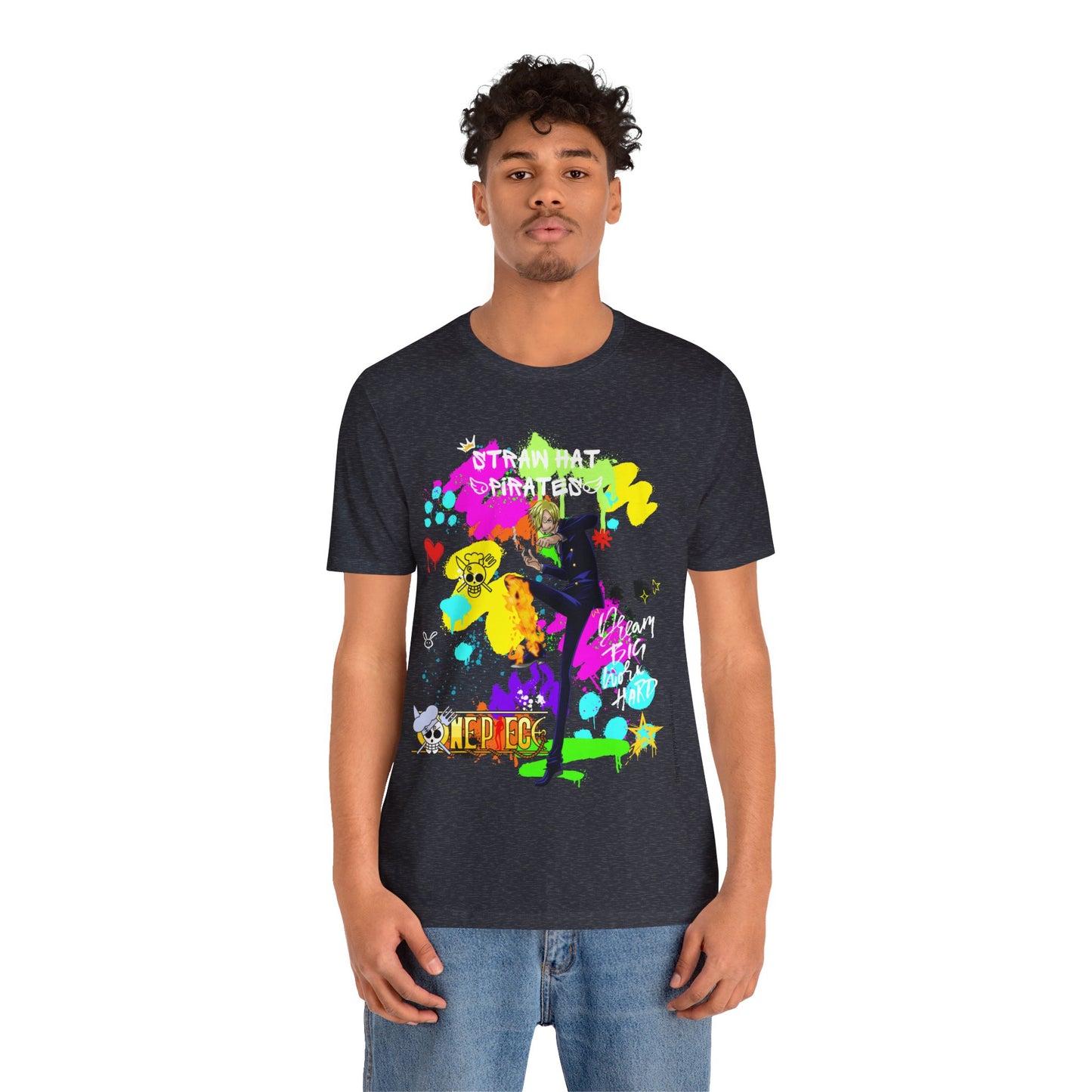One Piece - Graffiti Sanji Unisex Jersey Short Sleeve Tee