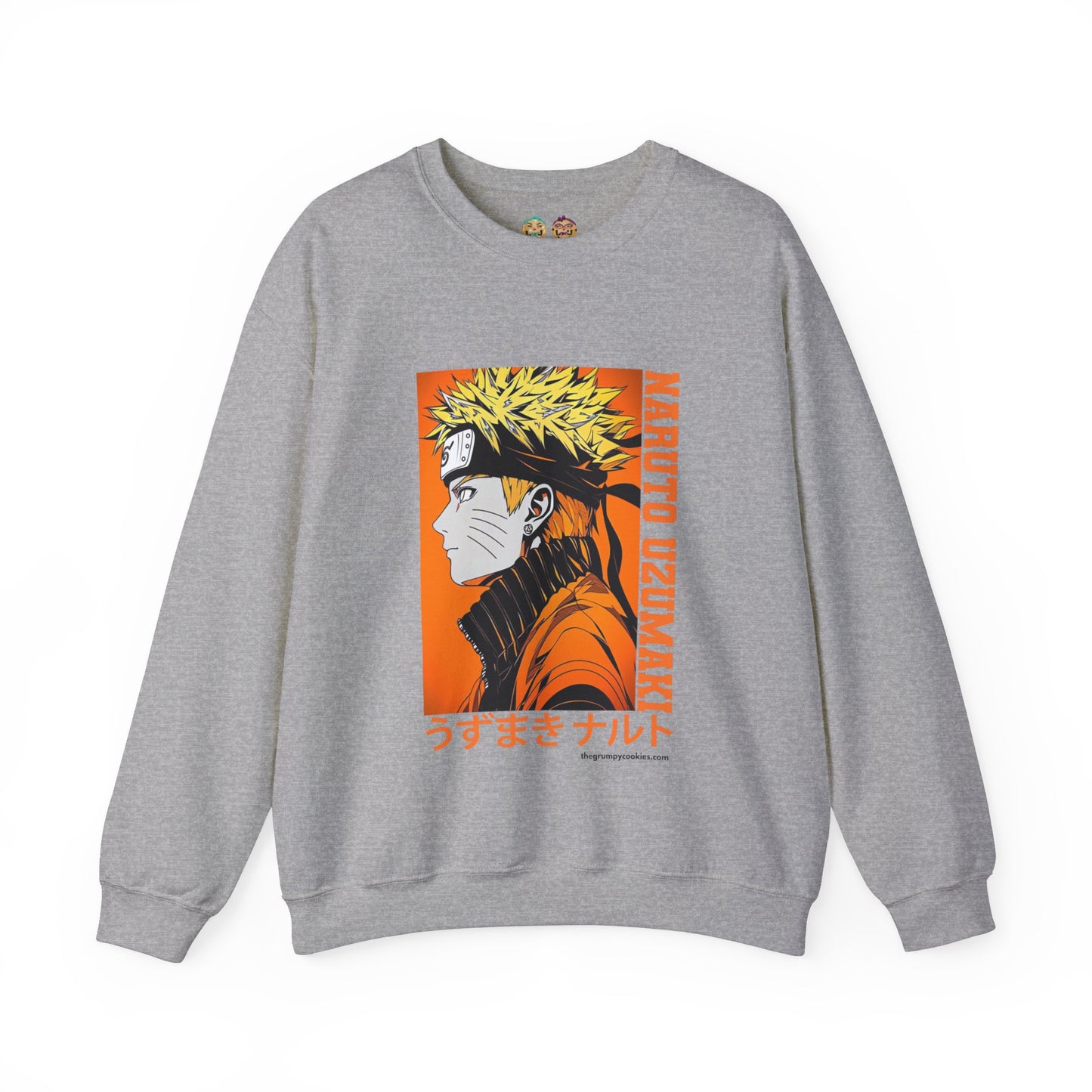 Naruto - Orange Unisex Heavy Blend™ Crewneck Sweatshirt
