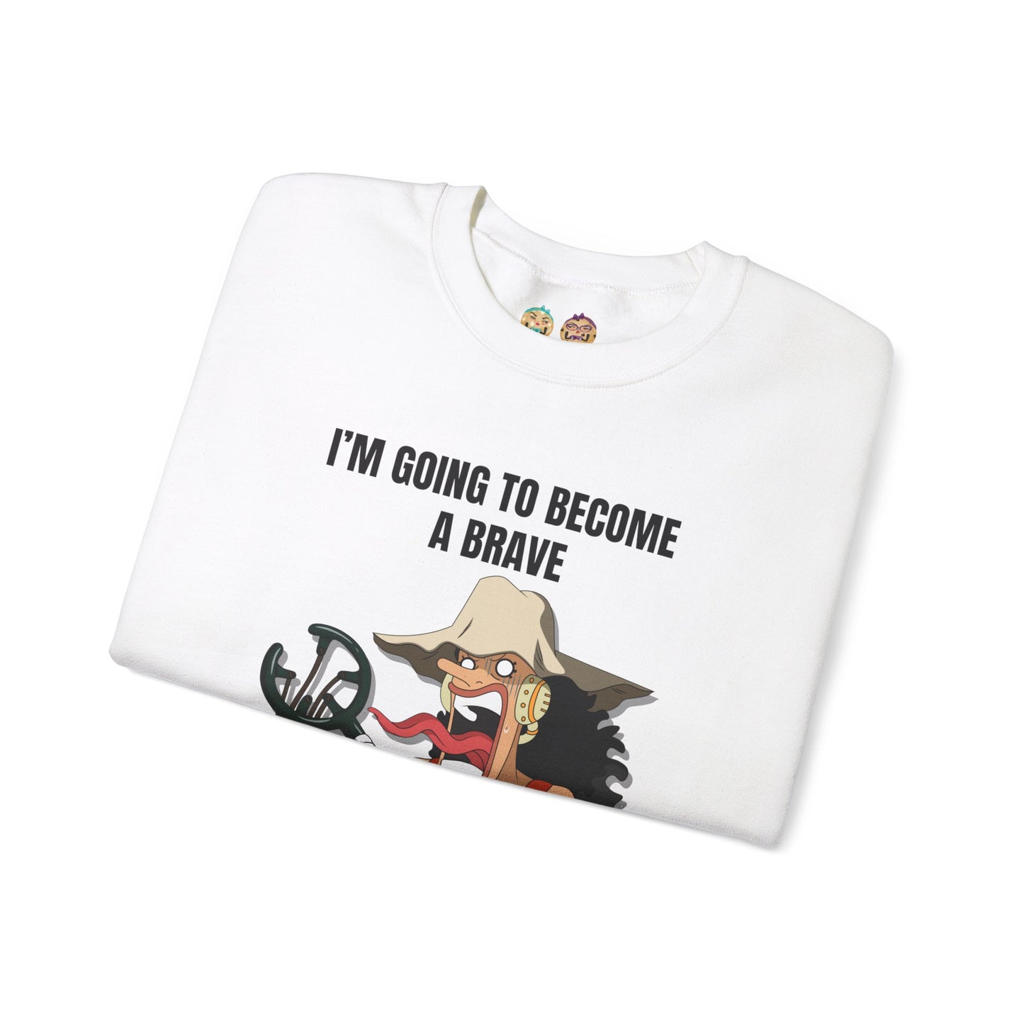 One Piece - Brave-ish Warrior of the Sea Unisex Heavy Blend™ Crewneck Sweatshirt